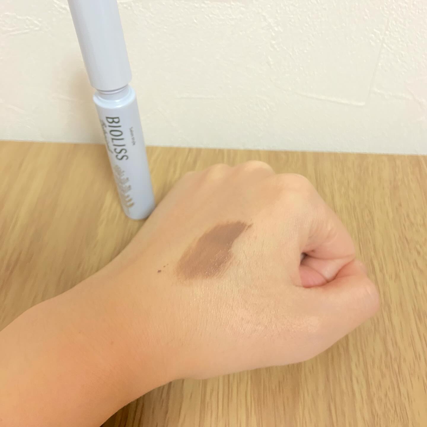 SS ビオリス ボタニカル うぶ毛メイク ヘアマスカラ/SSビオリス/その他スタイリングを使ったクチコミ（3枚目）