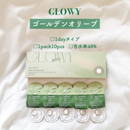 Glowy 1day/OLENS/ワンデー(1DAY)カラコンを使ったクチコミ(2枚目)