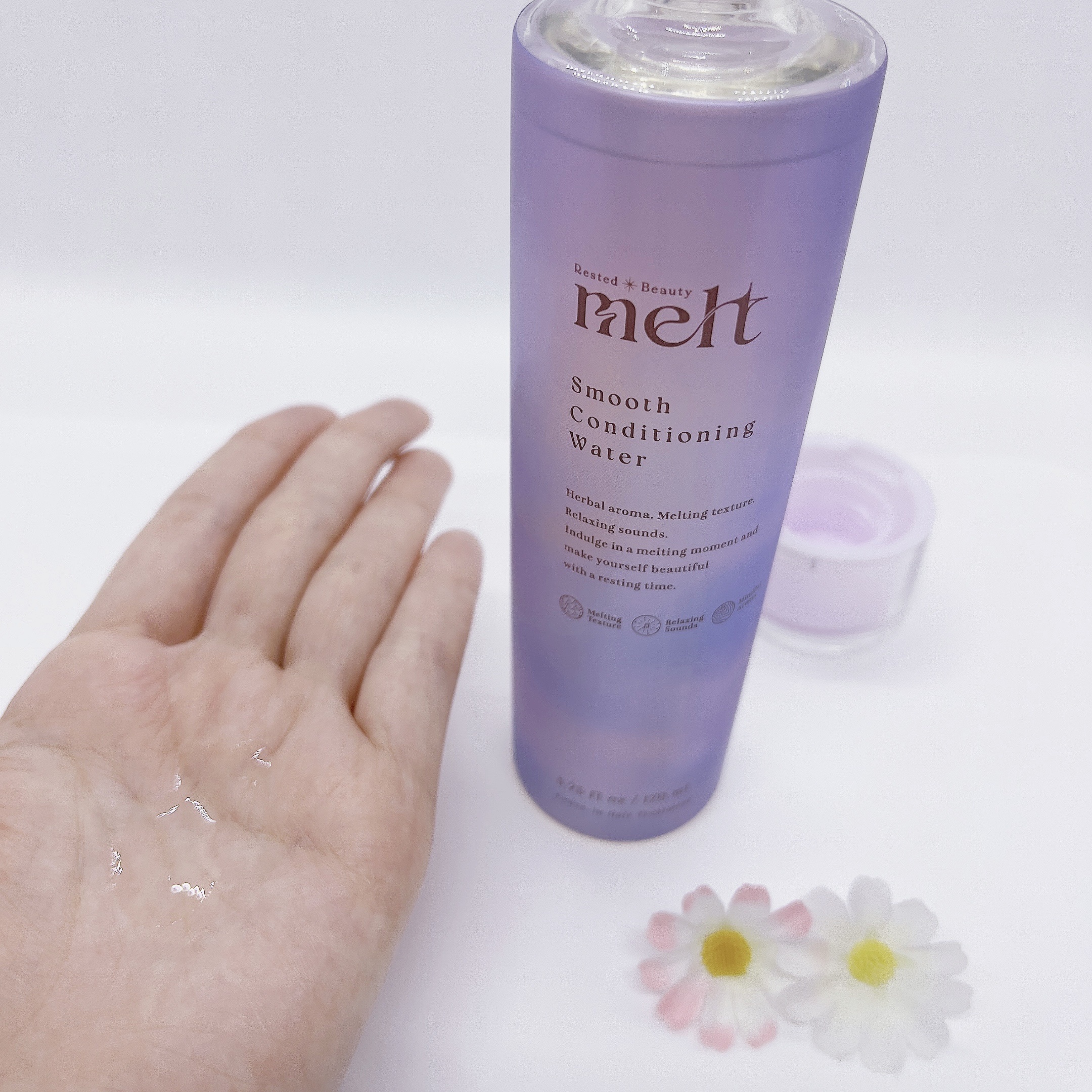 スムース コンディショニング ウォーター/melt/アウトバストリートメントを使ったクチコミ（2枚目）