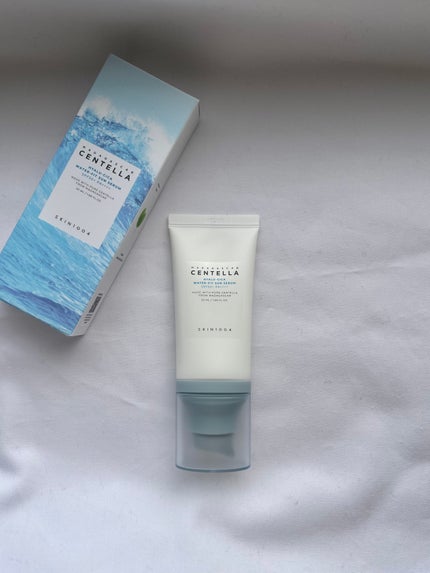 ヒアルーシカ ウォーターフィット サンセラム/SKIN1004/日焼け止めローションを使ったクチコミ(1枚目)