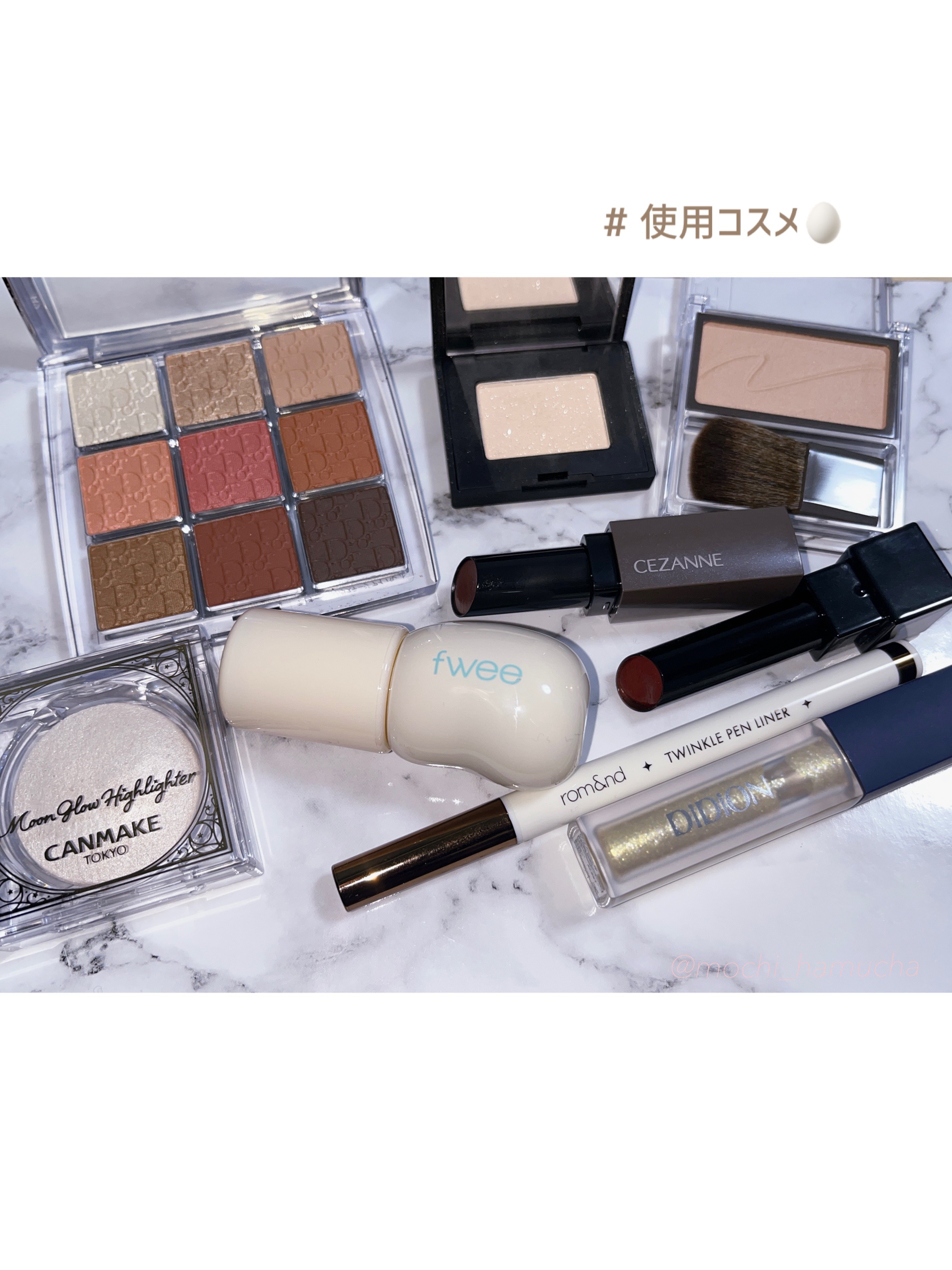 リキッド グリッター J01 Twinkle Bright/DIDION/グリッターを使ったクチコミ（2枚目）