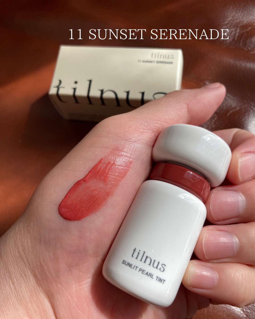 ティルナス サンリットパール ティント/tilnus/リップティントを使ったクチコミ（2枚目）