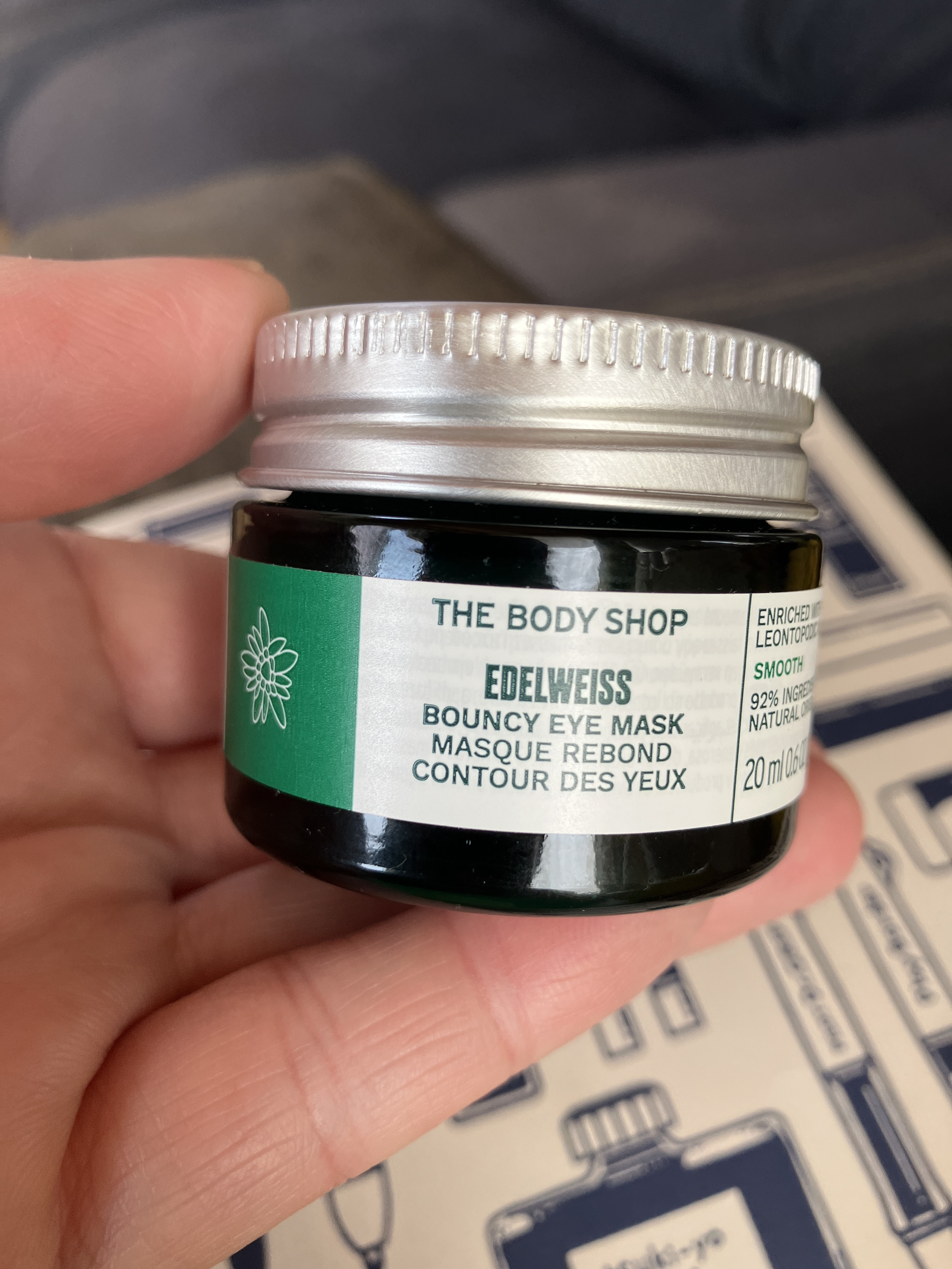 EDW バウンシィ アイマスク/THE BODY SHOP/洗い流すパック・マスクを使ったクチコミ（1枚目）