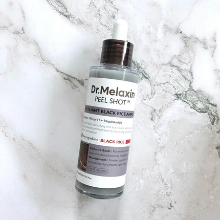 白米ピールショットゴマージュアンプル/Dr.Melaxin/美容液を使ったクチコミ(5枚目)