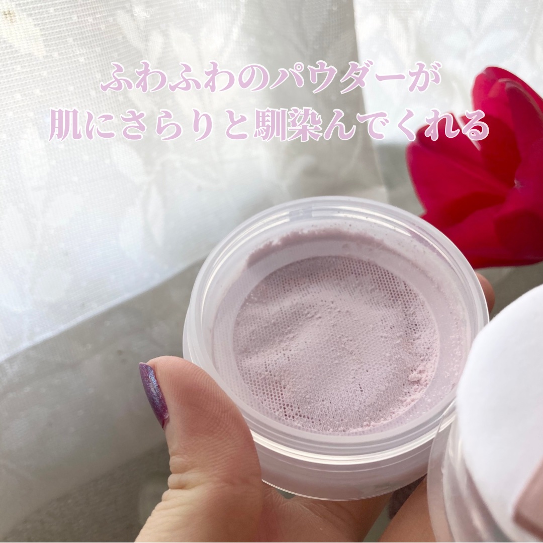 シームレスカバーパウダー/CEZANNE/フェイスパウダーを使ったクチコミ（2枚目）