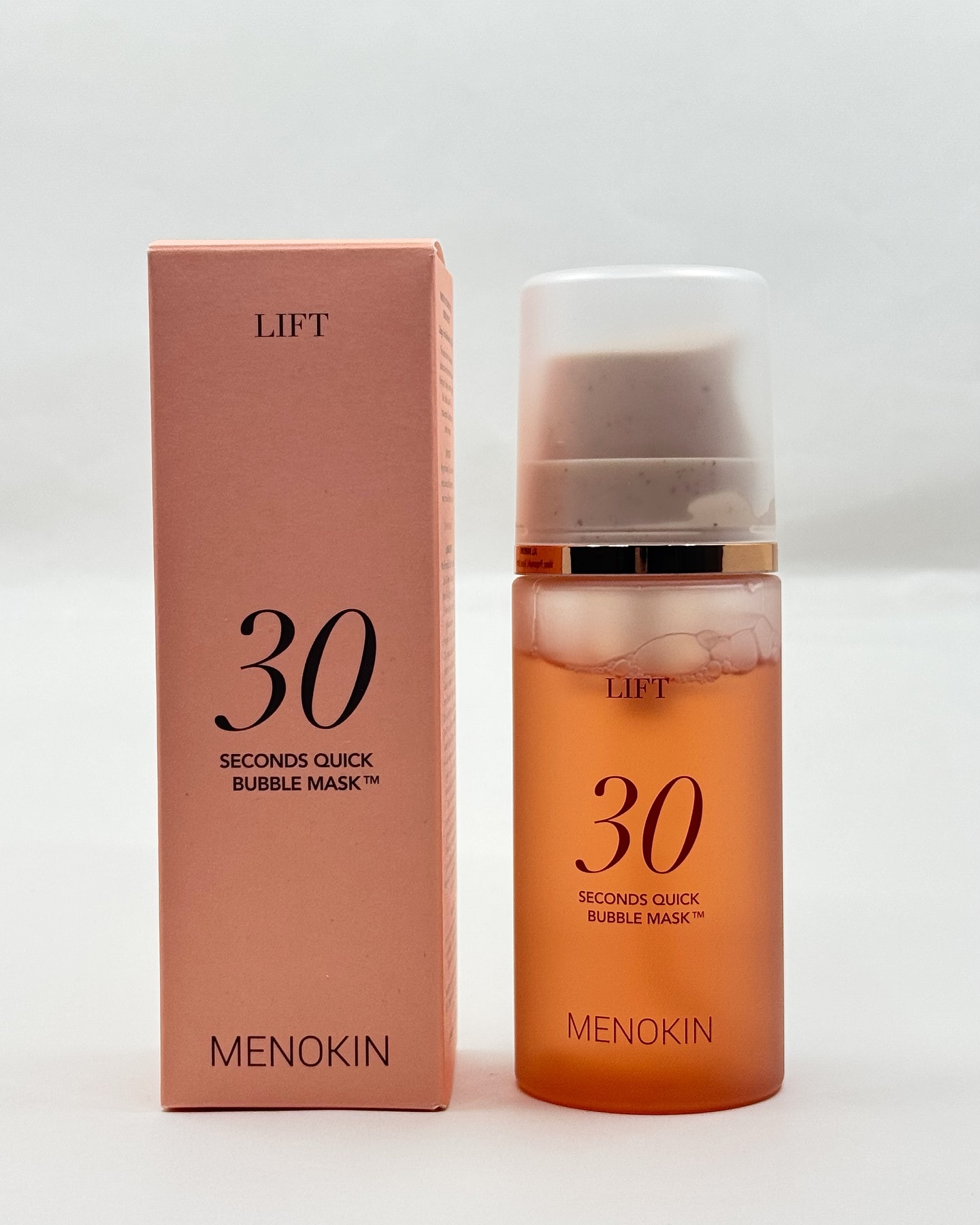 30秒クイックバブルマスク95ml リフト/MENOKIN/シートマスク・パックを使ったクチコミ（1枚目）