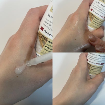 白米ピールショットゴマージュアンプル/Dr.Melaxin/美容液を使ったクチコミ(1枚目)