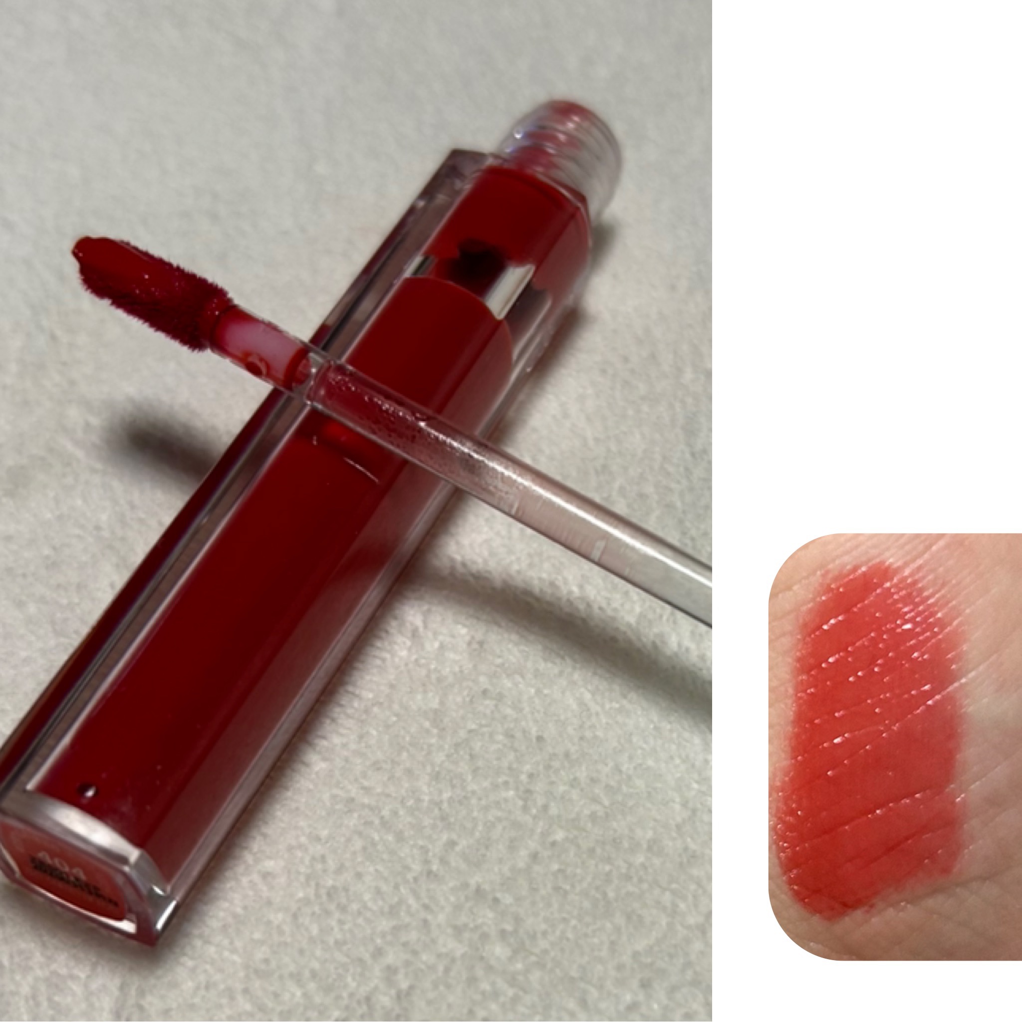 ステイインウォーターティント 404 ウィッシュ/Flynn/リップティントを使ったクチコミ（2枚目）