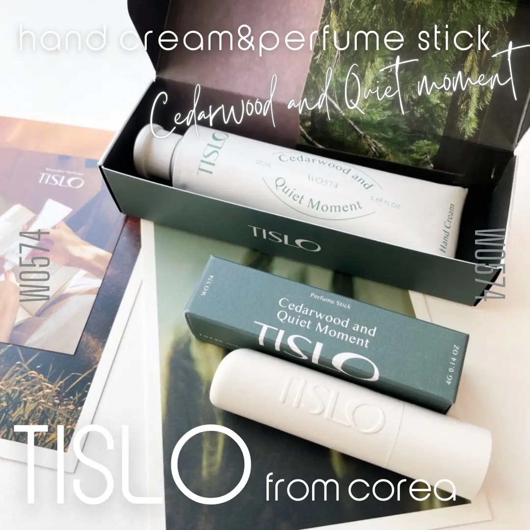 Cedarwood and Quiet Moment/Perfume Stick/TISLO/練り香水を使ったクチコミ（1枚目）