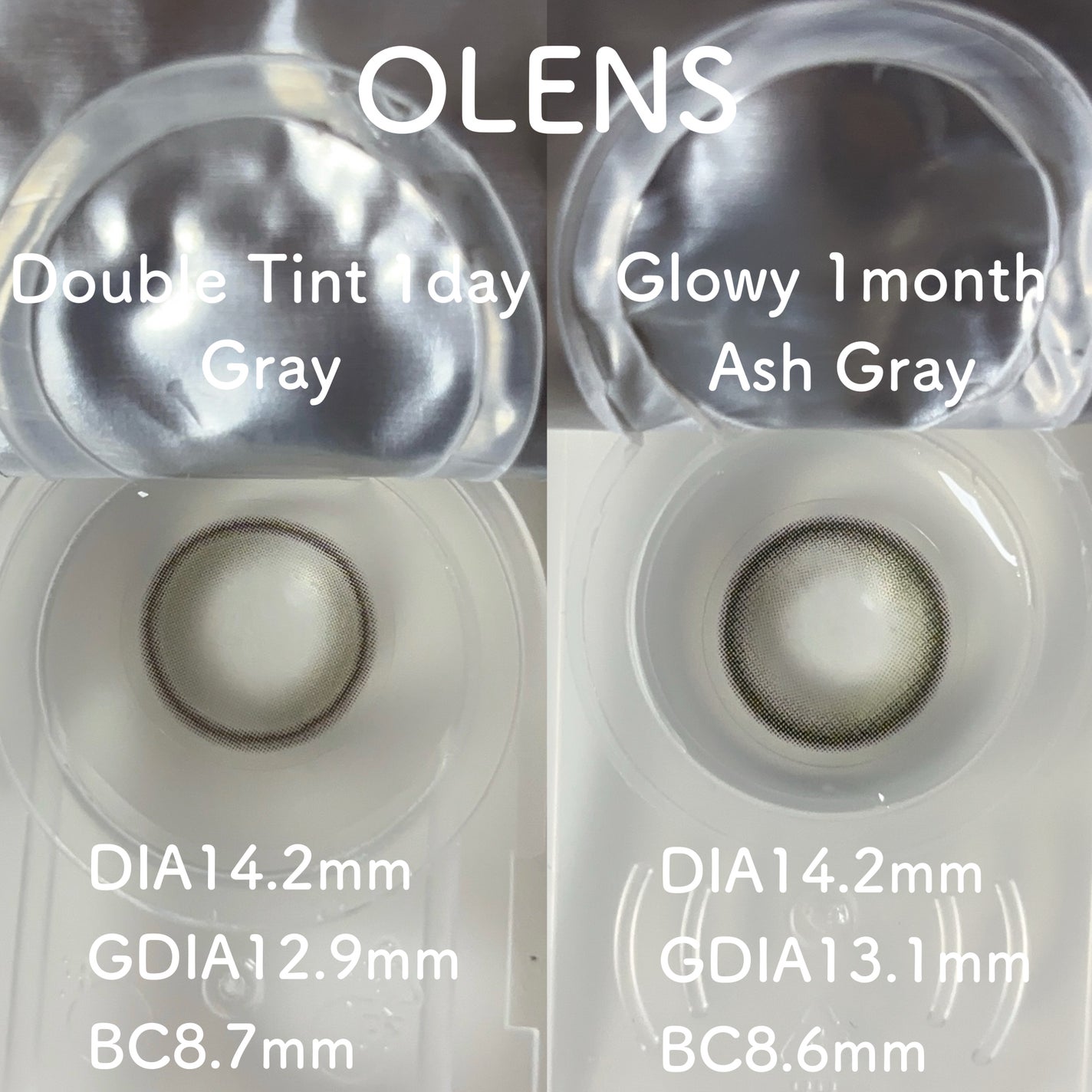 Glowy 1day/OLENS/ワンデー(1DAY)カラコンを使ったクチコミ(2枚目)