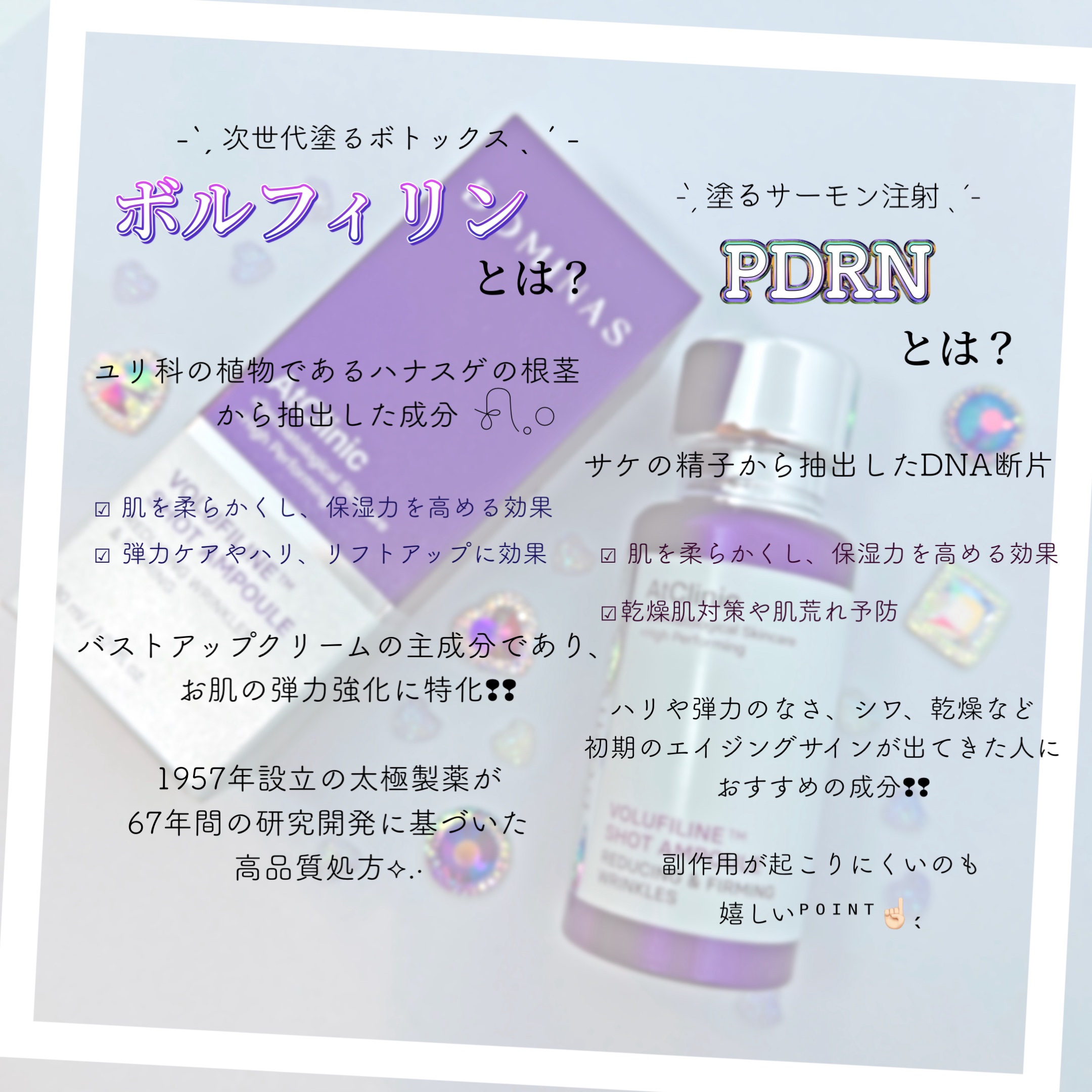 アットクリニック ボルフィリン リンクルショット アンプル/DOMINAS/美容液を使ったクチコミ（2枚目）