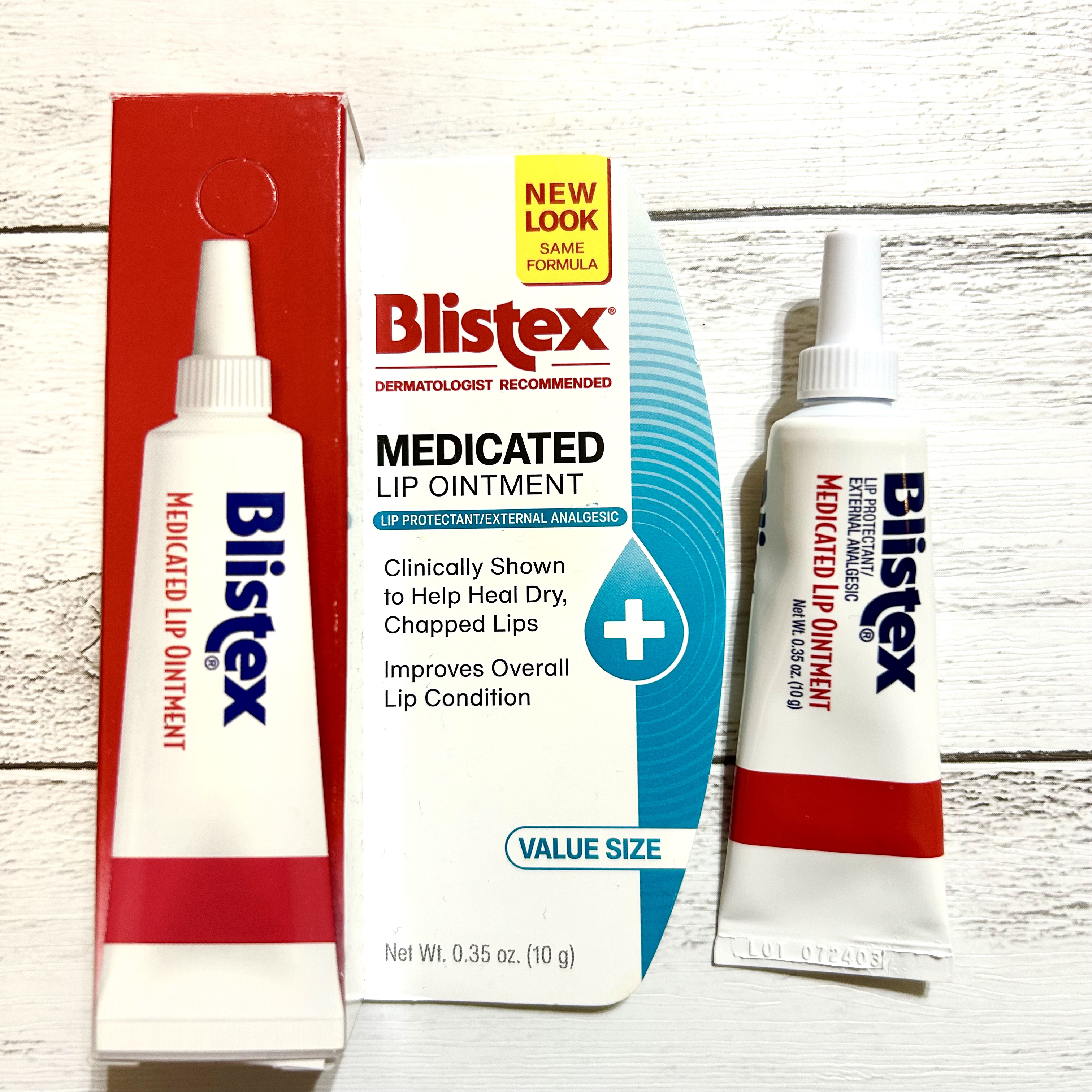 Blistex MEDICATED LIP OINTMENT のクチコミ「

Blistex
MEDICATED LIP OINTMENT 10g
６７４円で購入。
※.....」（2枚目）