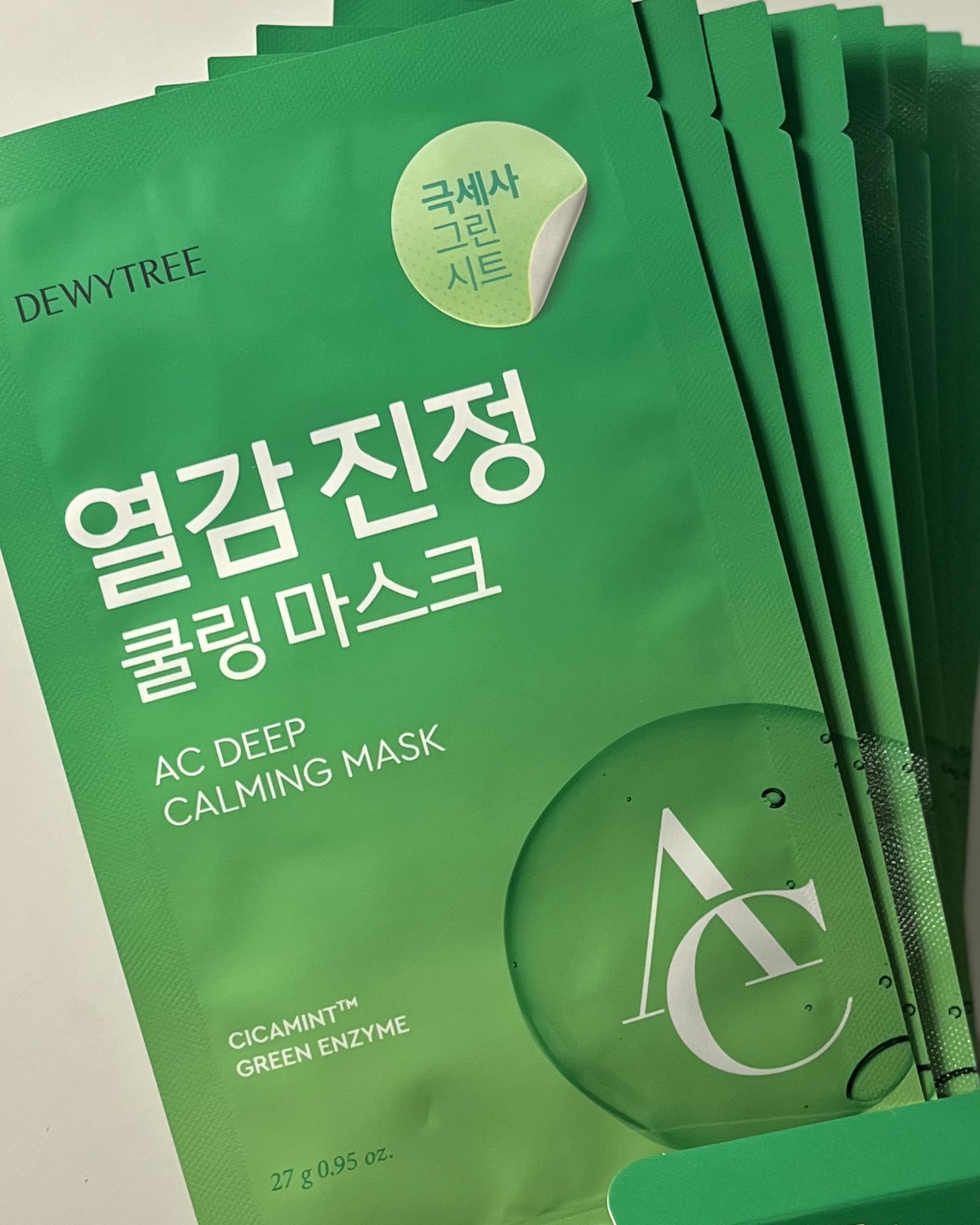 ACディープ クールカーミング マスク/DEWYTREE/シートマスク・パックを使ったクチコミ（1枚目）