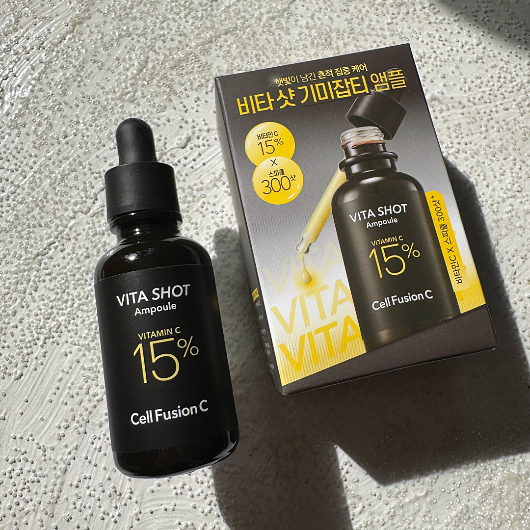 トーニングC ビタショットアンプル/Cell Fusion C(セルフュージョンシー)/美容液を使ったクチコミ（2枚目）