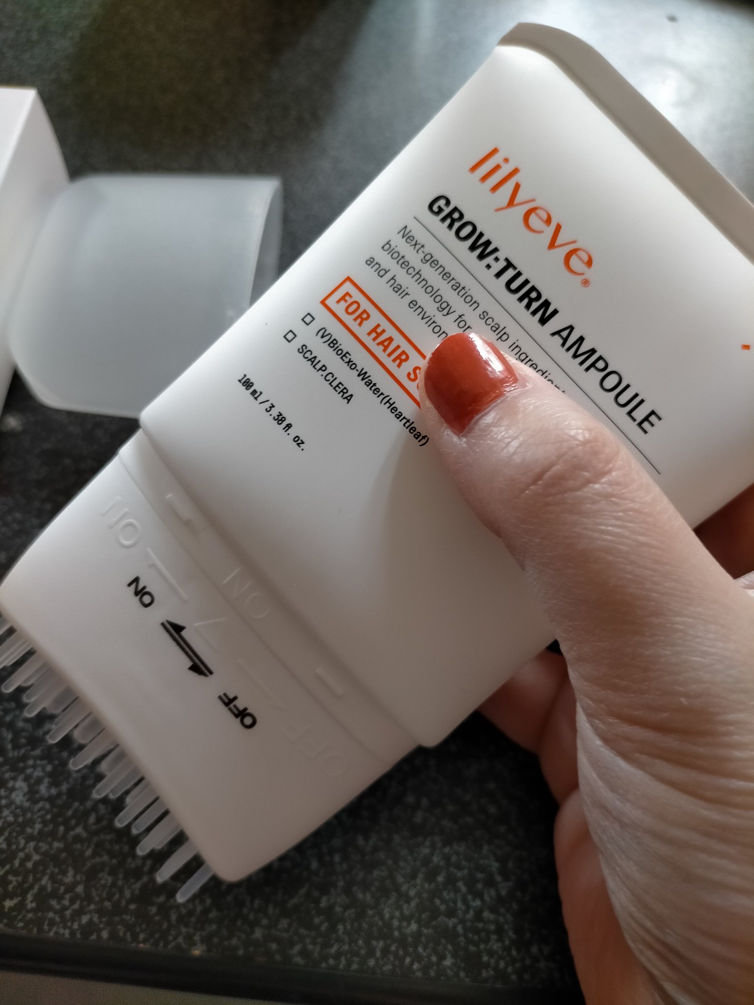 グローターン 100ml/リリーイブ/頭皮ローションを使ったクチコミ（3枚目）