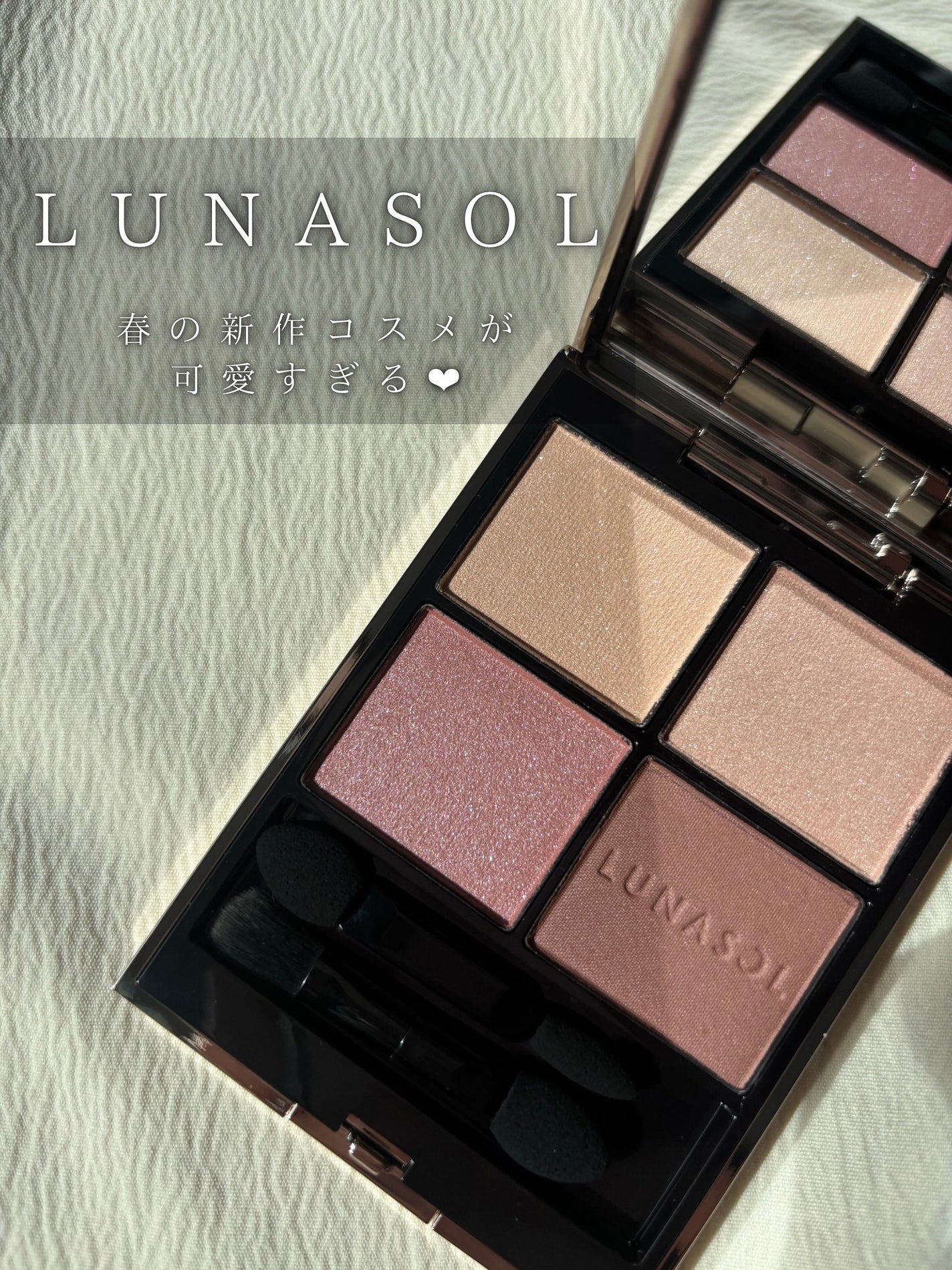 ルナソル アイカラーレーションN/LUNASOL/アイシャドウパレットを使ったクチコミ(1枚目)