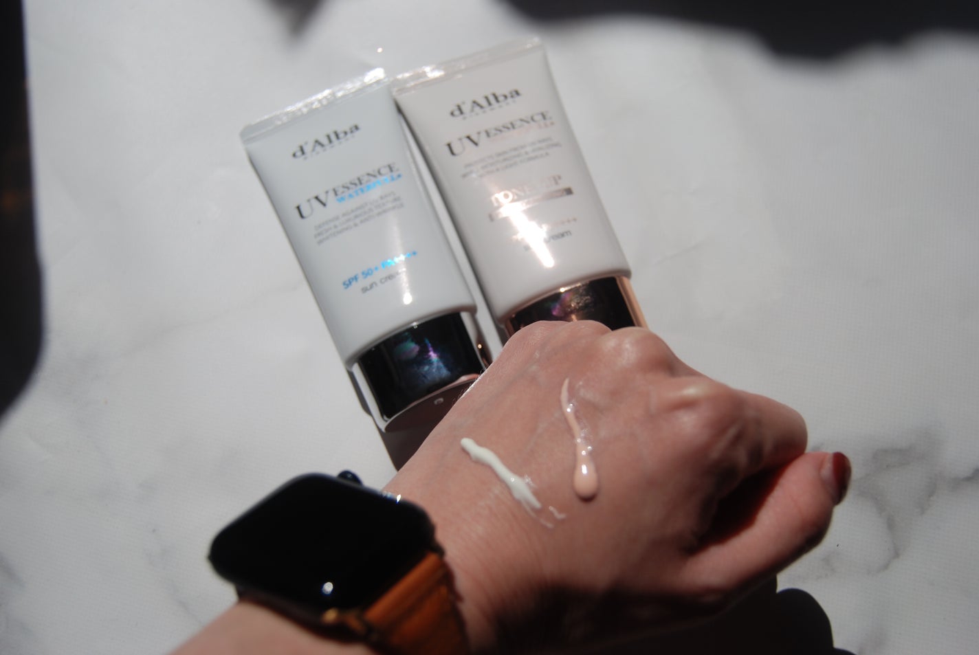 ダルバ ウォータフル エッセンス サンクリーム/ダルバ/日焼け止めクリームを使ったクチコミ(3枚目)