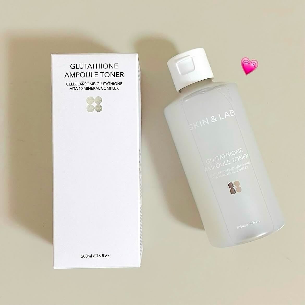グルタチオンアンプルトナー/SKIN&LAB/化粧水を使ったクチコミ(5枚目)