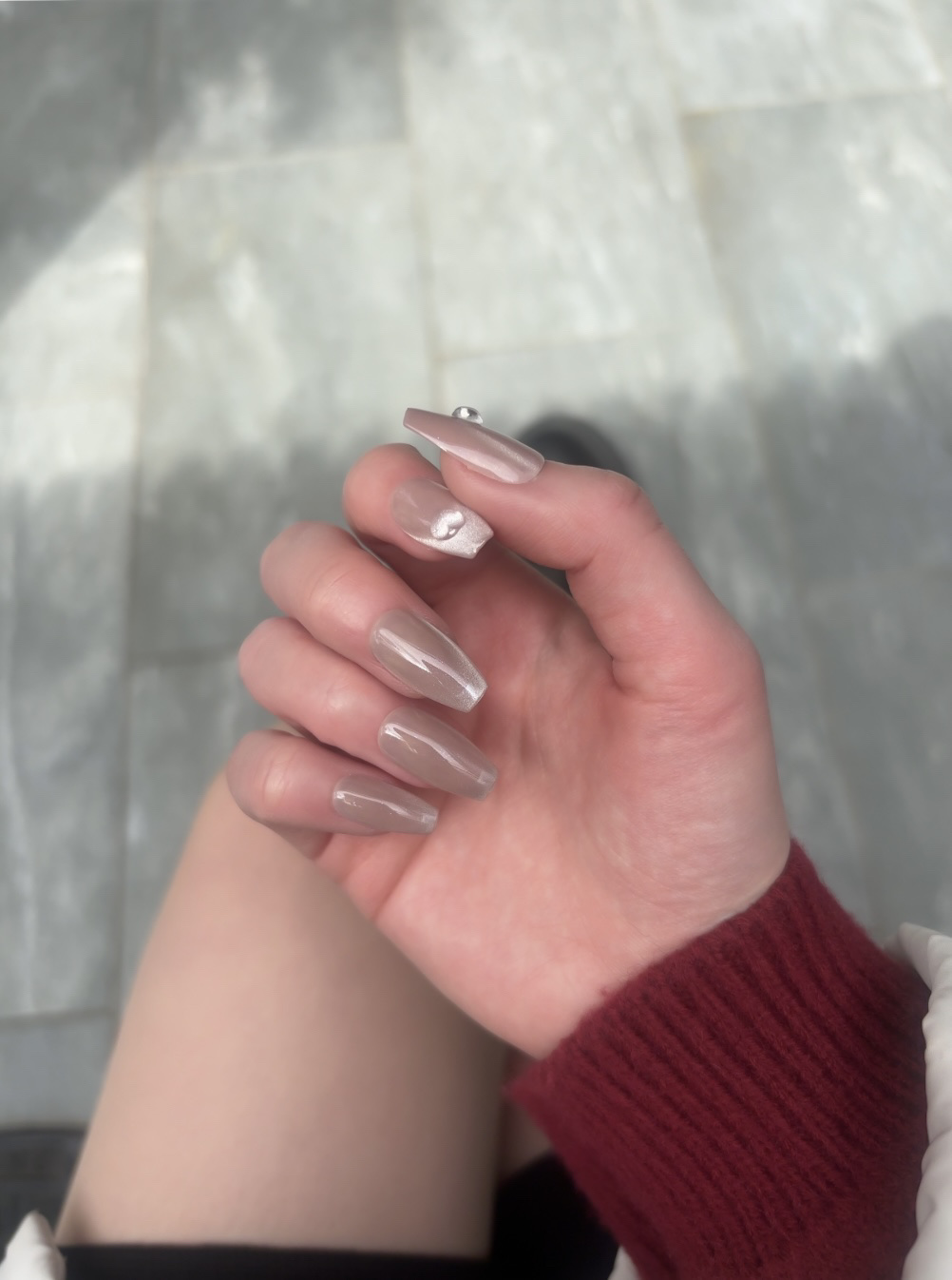 ネイルチップ(シールタイプ)/FINGER SUIT/ネイルチップ・パーツを使ったクチコミ（1枚目）