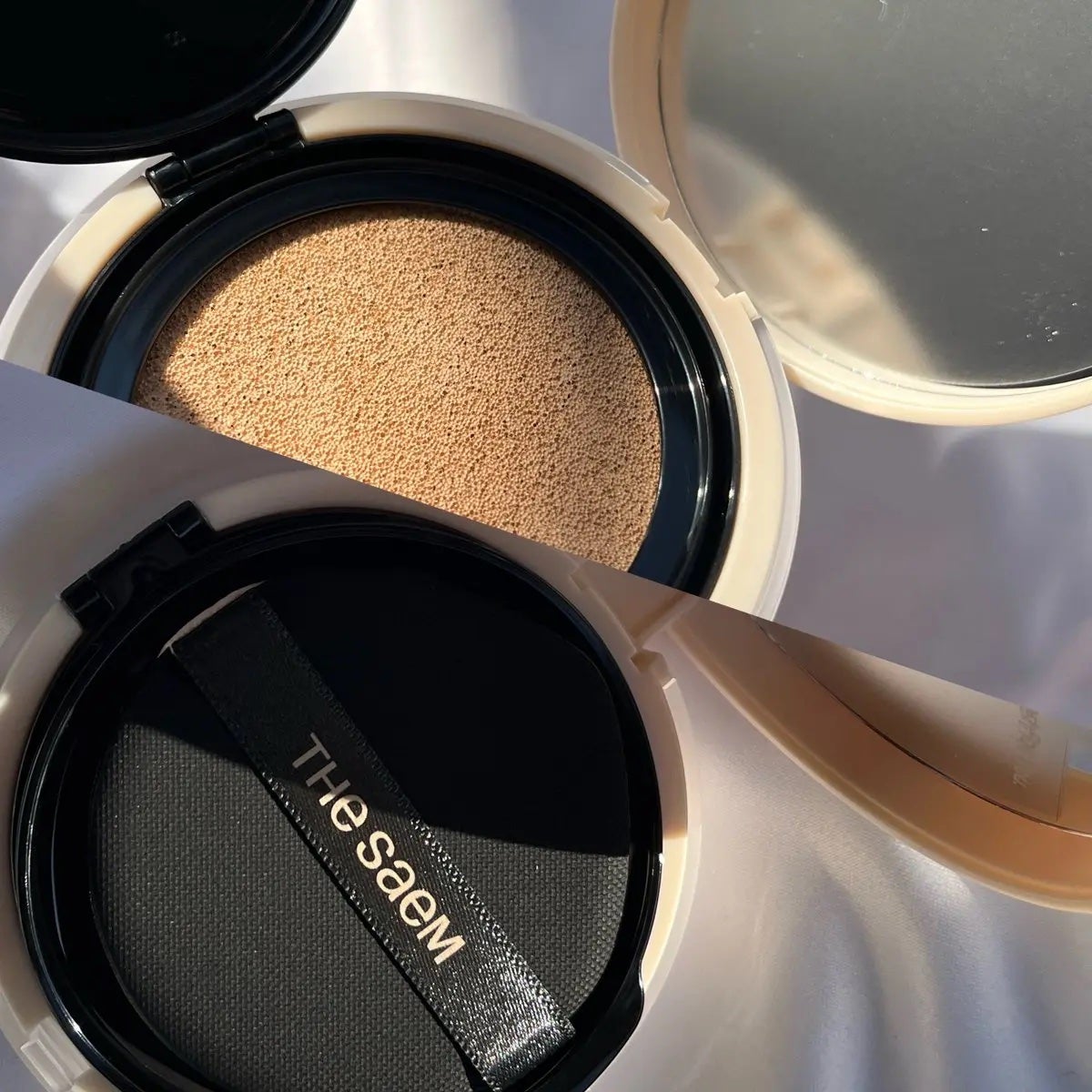 カバーパーフェクションコンシーラークッション/the SAEM/リキッドコンシーラーを使ったクチコミ(2枚目)