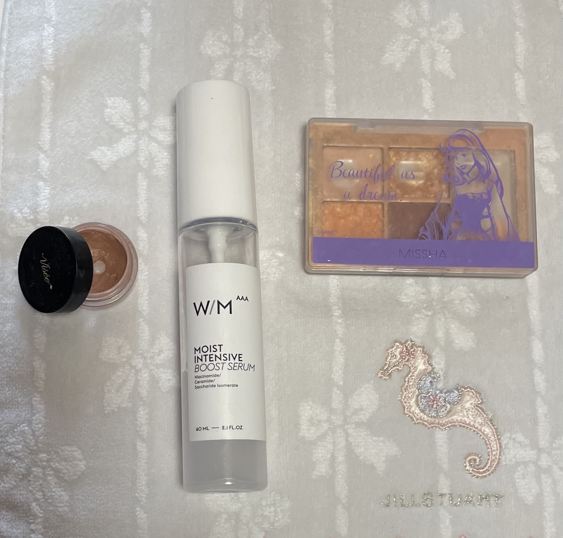 イージーフィルター シャドウパレット ディズニーシリーズ ピンク/MISSHA/アイシャドウパレットを使ったクチコミ（2枚目）