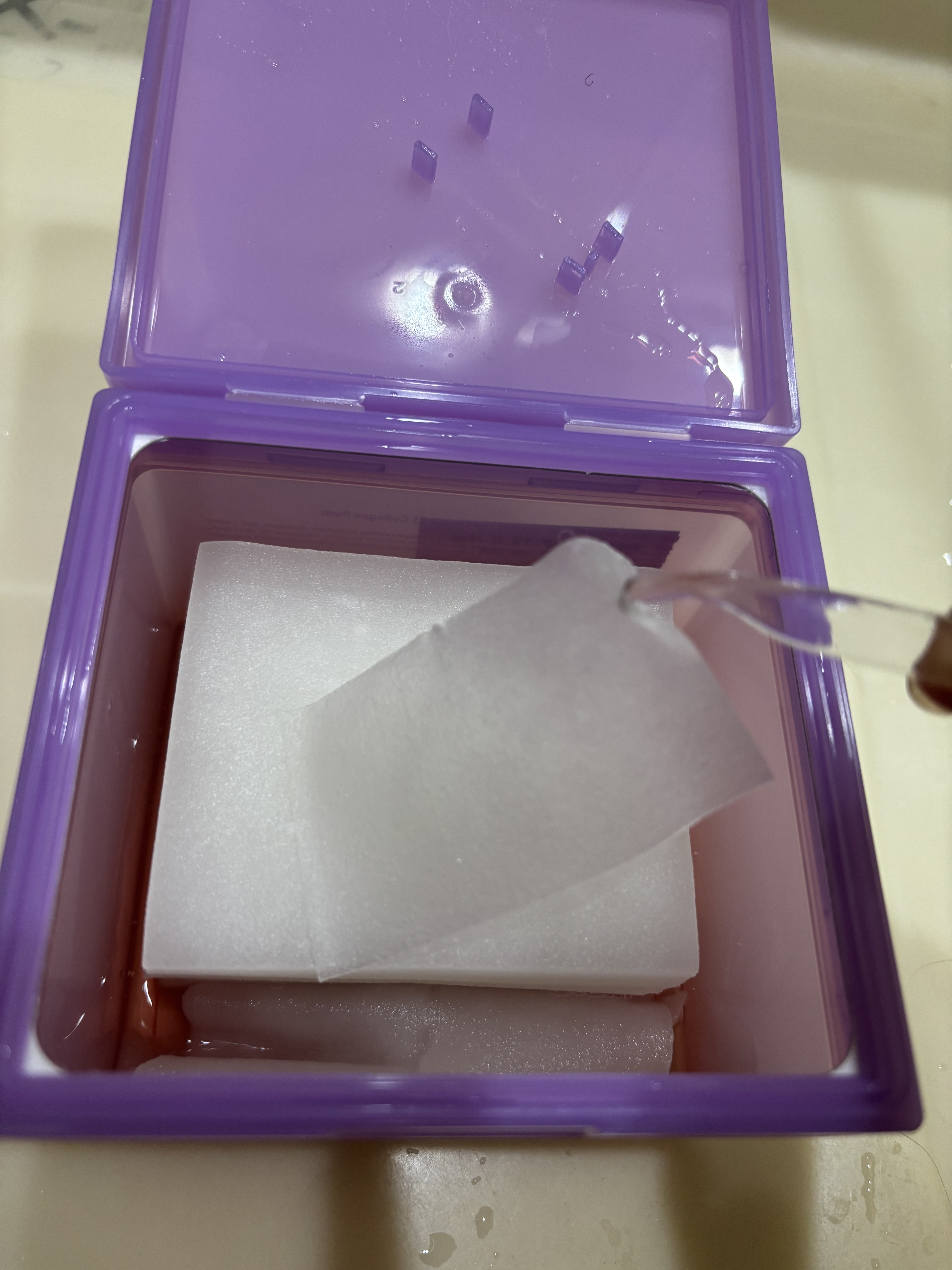 プロバイオダームタイトニングT3コラーゲンパッド/BIOHEAL BOH/トナーパッドを使ったクチコミ（3枚目）