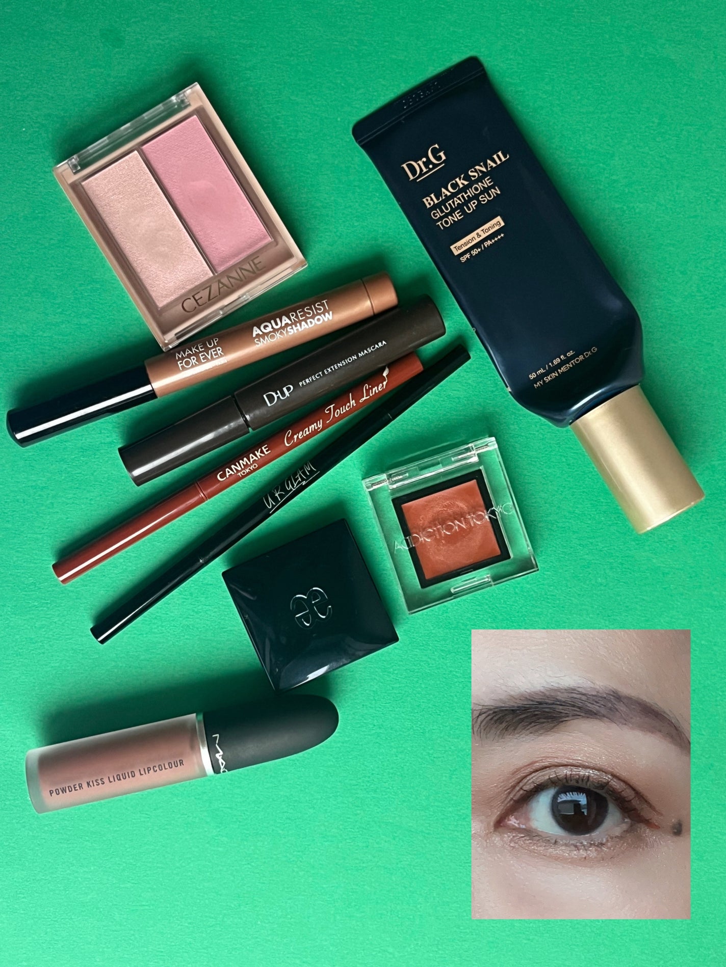 クリーミータッチライナー/キャンメイク/ジェルアイライナーを使ったクチコミ(1枚目)