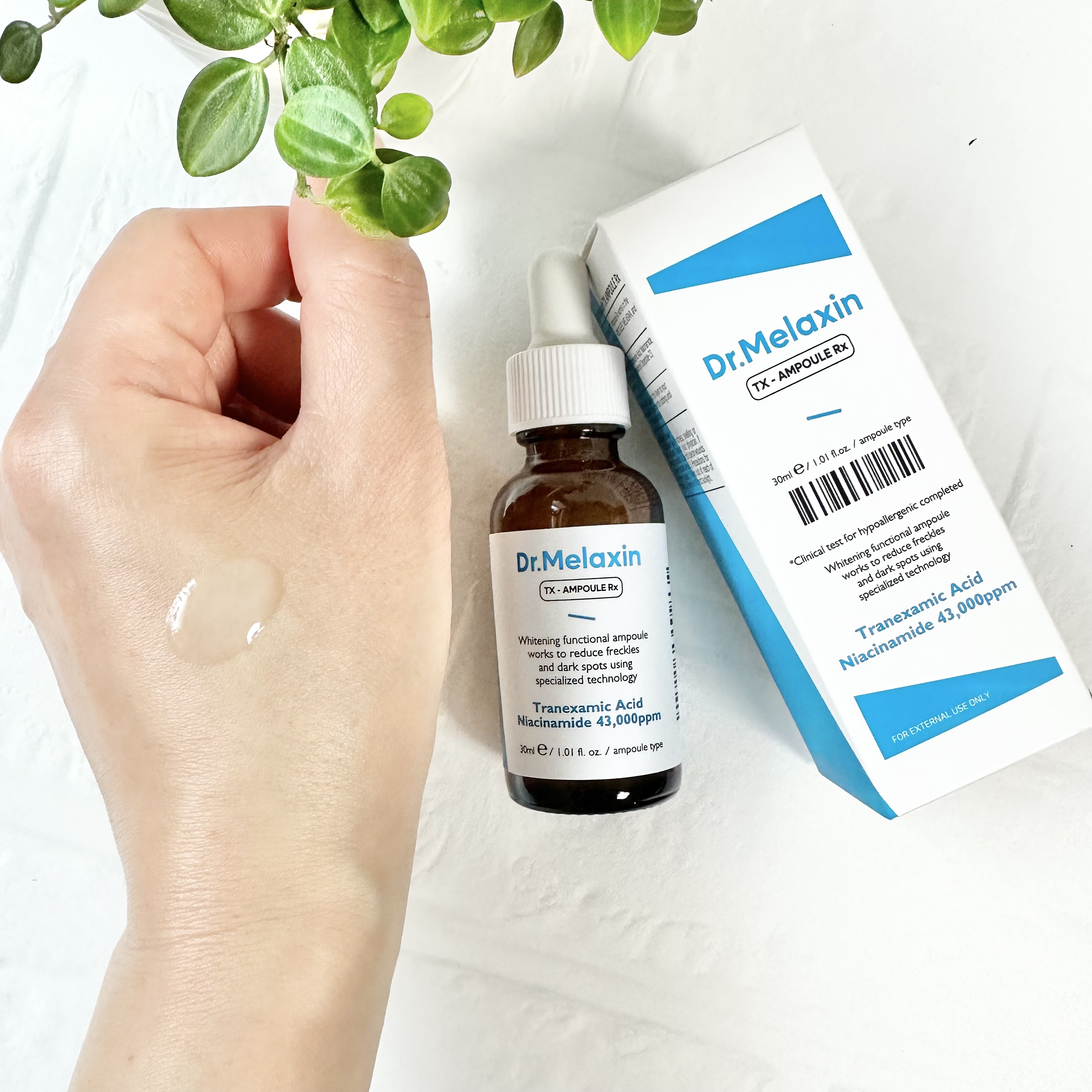 TXアンプルRX＋TXクリーム/Dr.Melaxin/スキンケアキットを使ったクチコミ（2枚目）