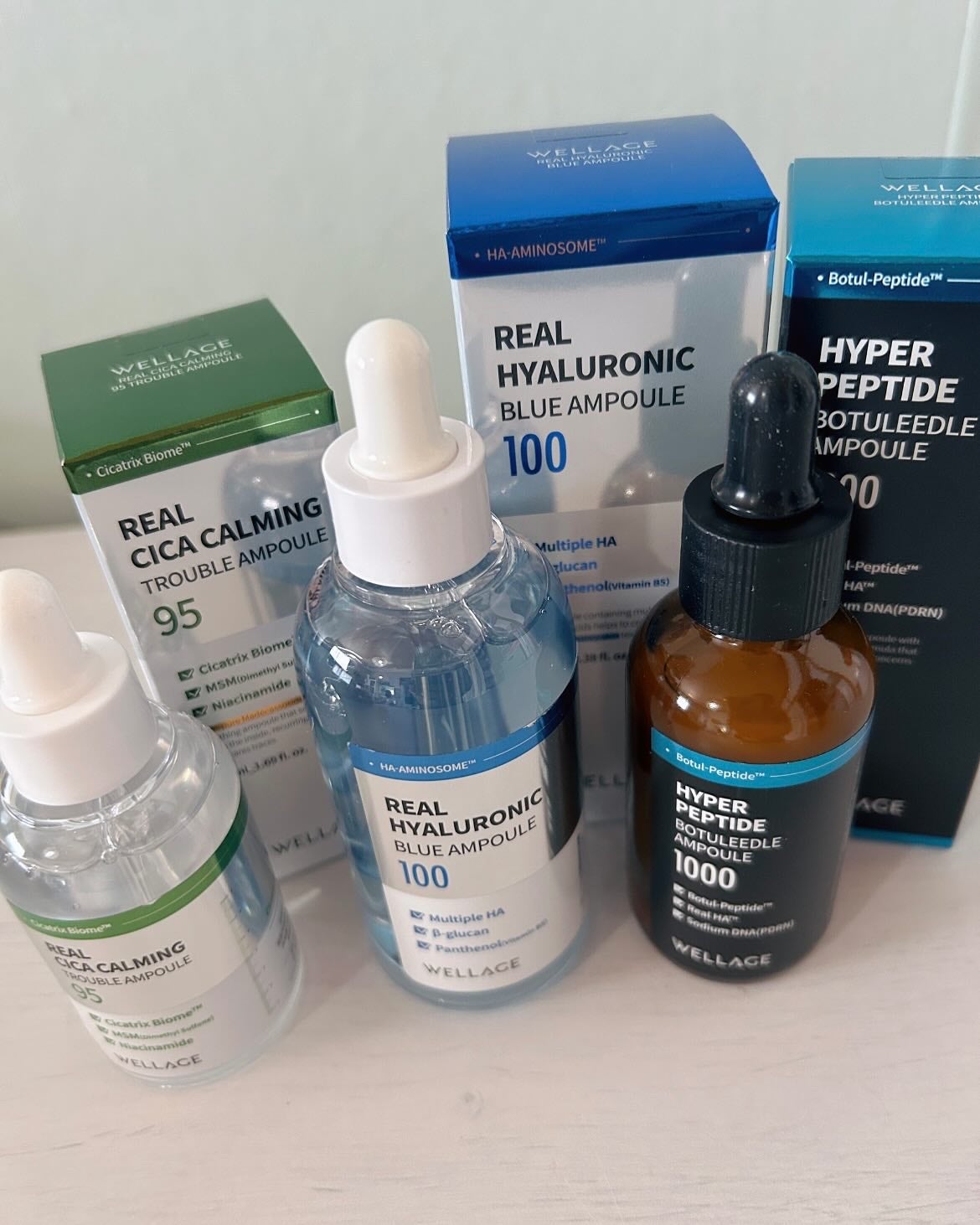 リアルヒアルロニックブルーアンプル 100/Wellage/美容液を使ったクチコミ(7枚目)