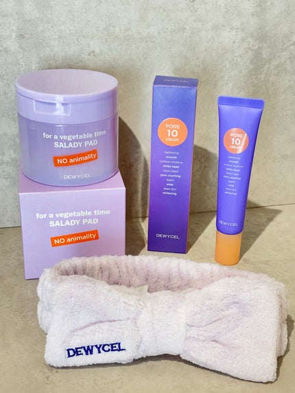 SALADY PAD 70EA/DEWYCEL/拭き取り化粧水を使ったクチコミ(1枚目)
