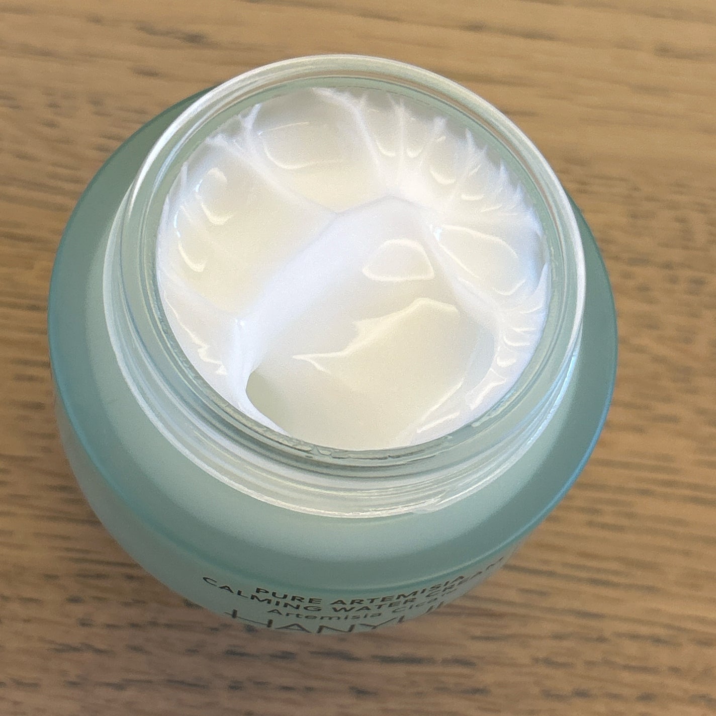 ピュアアルテミシア カーミングウォータークリーム/HANYUL(ハンユル)/フェイスクリームを使ったクチコミ(1枚目)