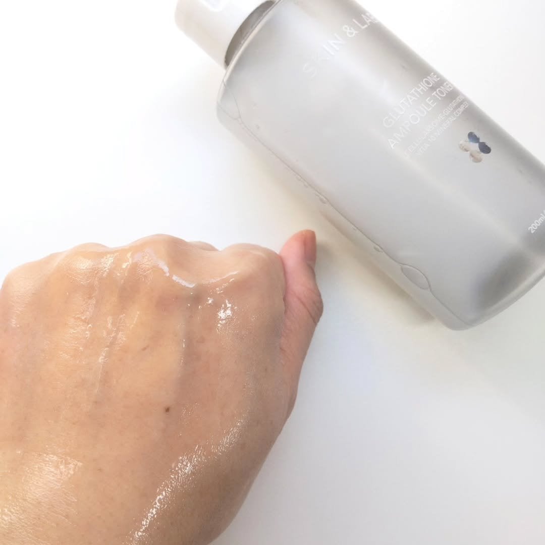 グルタチオンアンプルトナー/SKIN&LAB/化粧水を使ったクチコミ(3枚目)