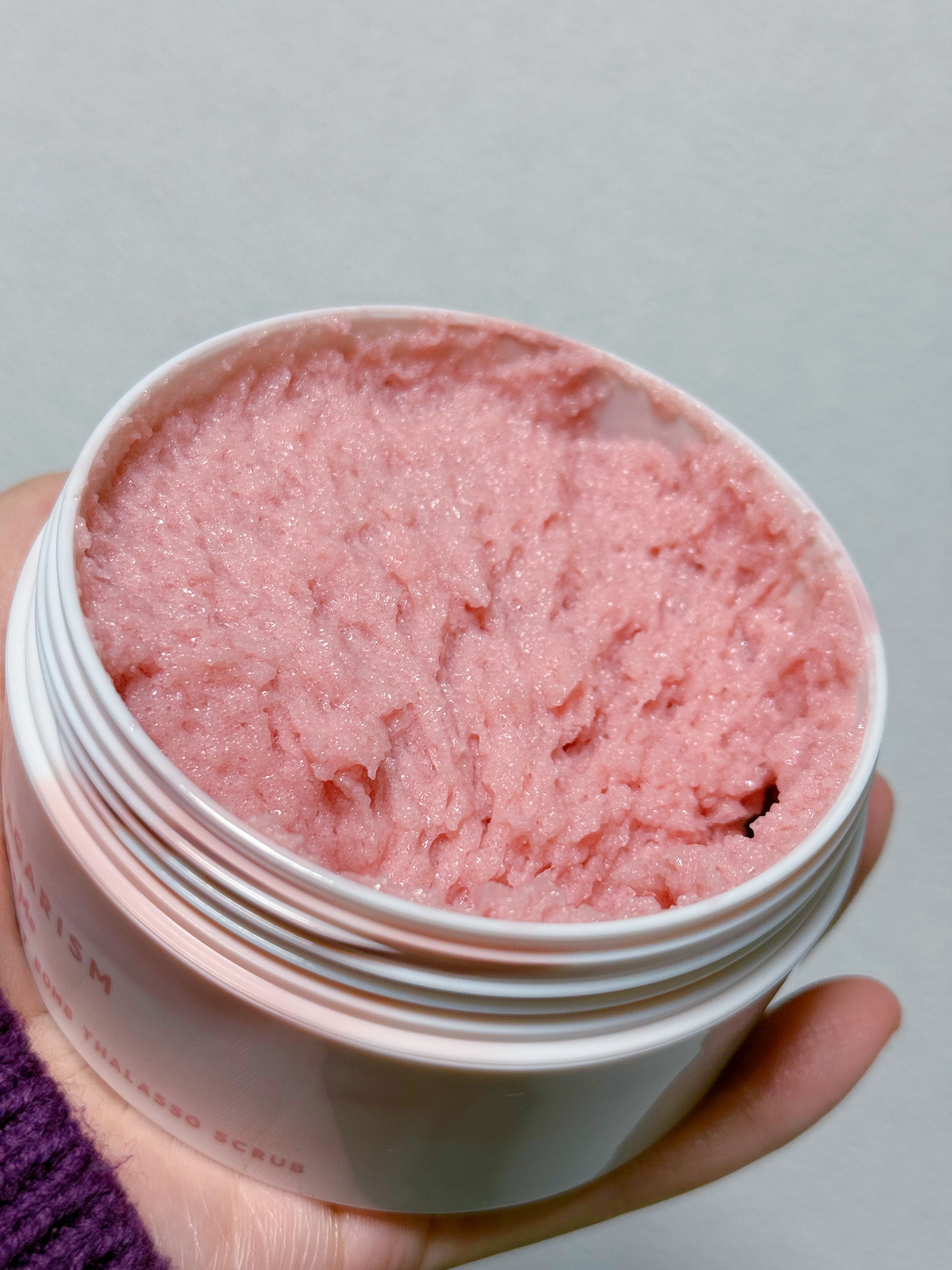 キューミースウィートボムタラソスクラブ　ピオニーブーケの香り/AGARISM/ボディスクラブを使ったクチコミ（3枚目）