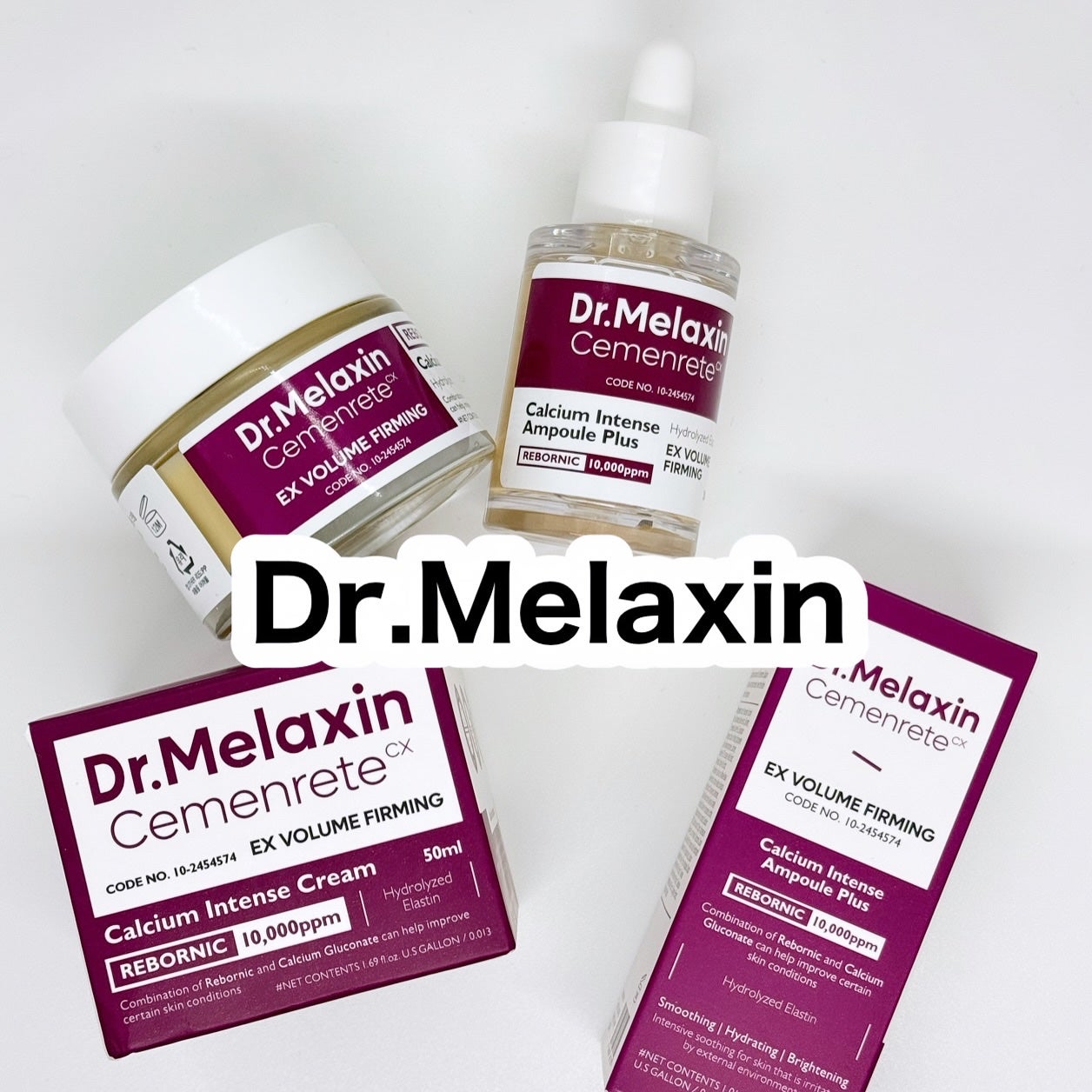 セメンリトカルシウムアンプル+セメンリトカルシウムクリーム/Dr.Melaxin/スキンケアキットを使ったクチコミ(1枚目)