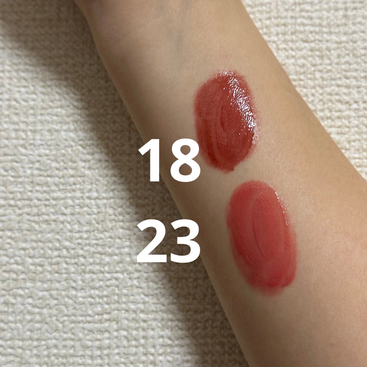 ザ ジューシーラスティングティント/rom&nd/リップティントを使ったクチコミ(3枚目)