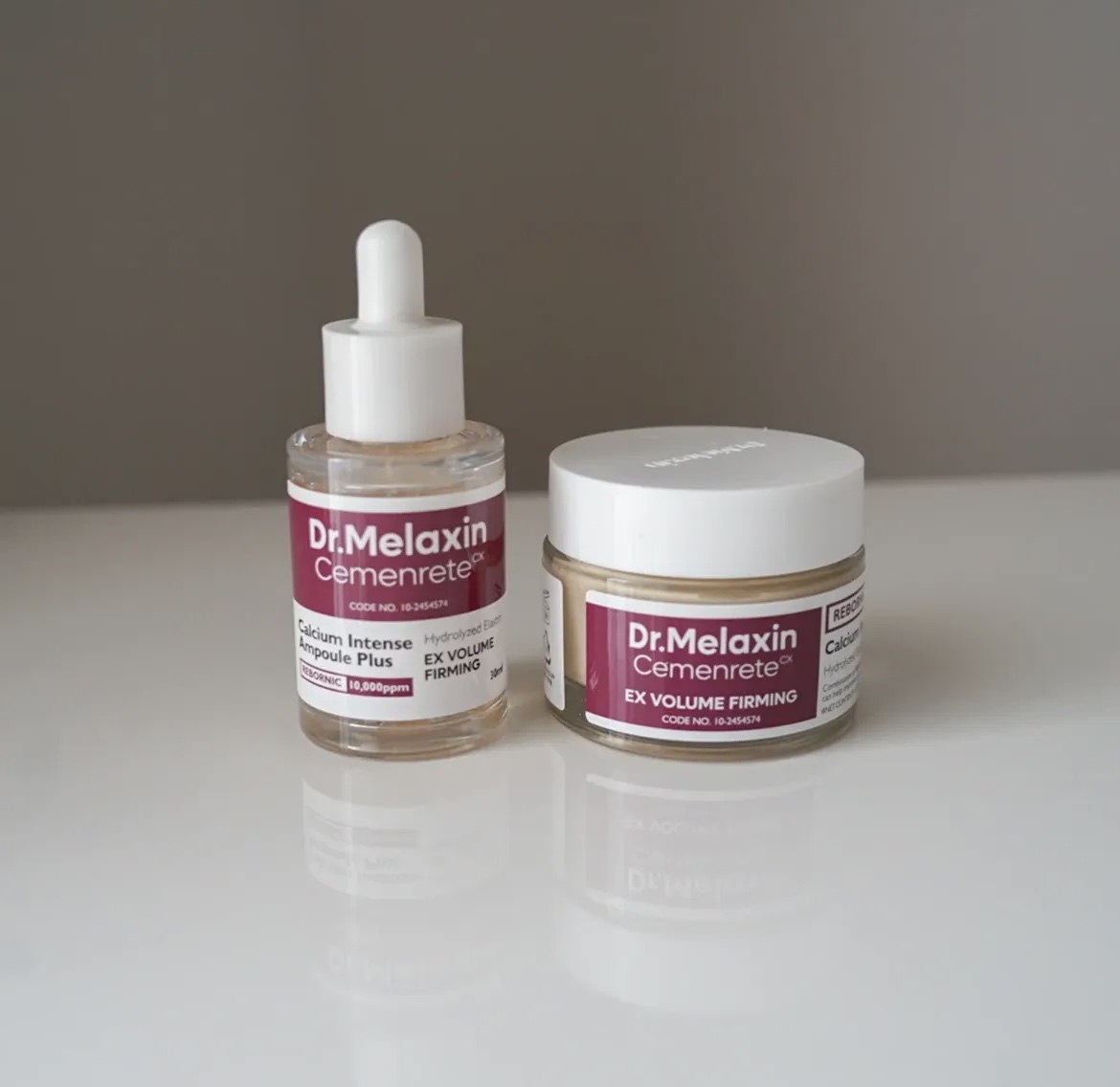 セメンリトカルシウムアンプル+セメンリトカルシウムクリーム/Dr.Melaxin/スキンケアキットを使ったクチコミ（1枚目）
