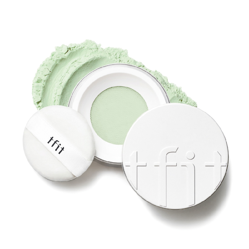 トランスルーセントセットフィニッシングパウダー スペシャルセット(パウダーブラシ付) 03 グリーン