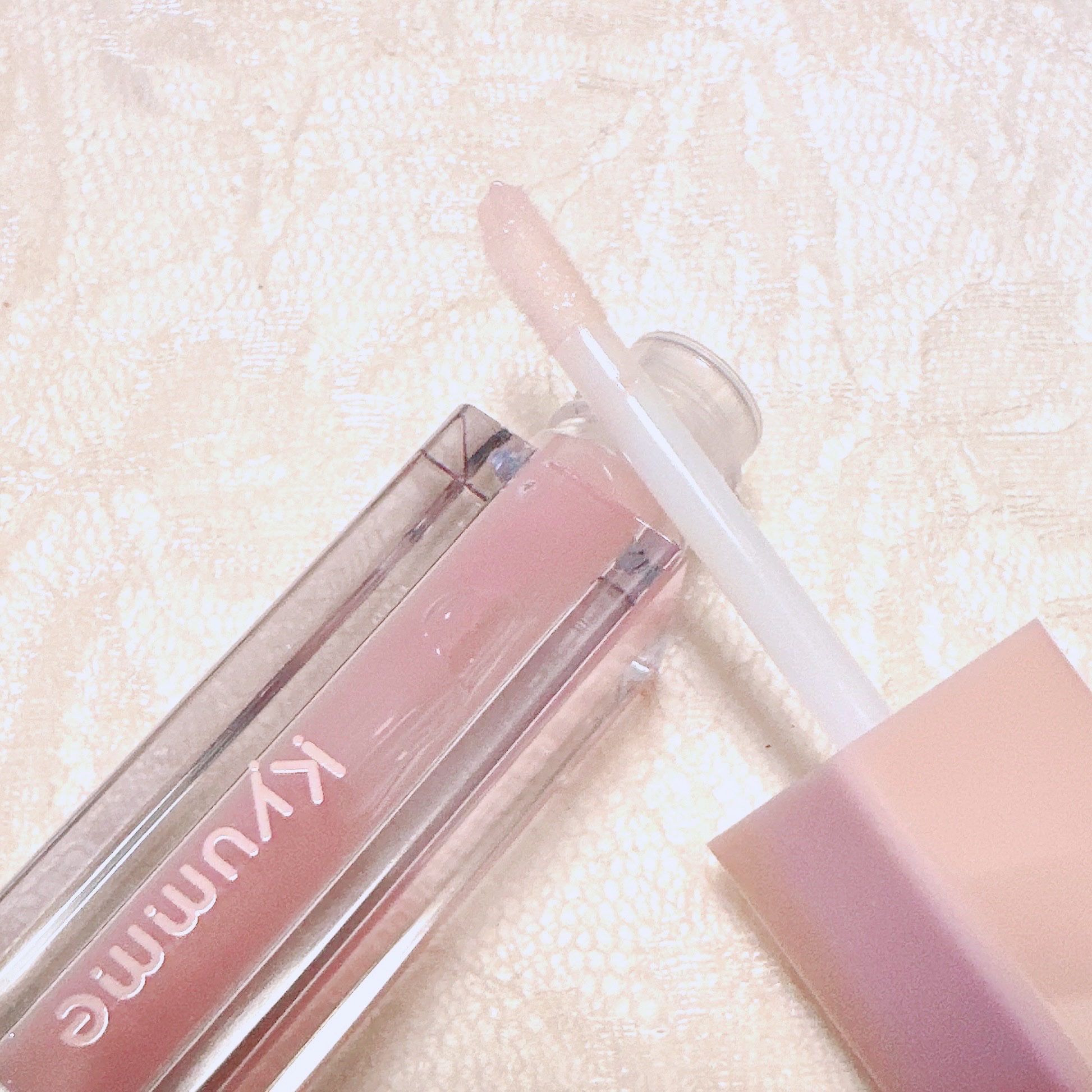 KM リッププランピンググロス/Kyumme/リップグロスを使ったクチコミ（2枚目）