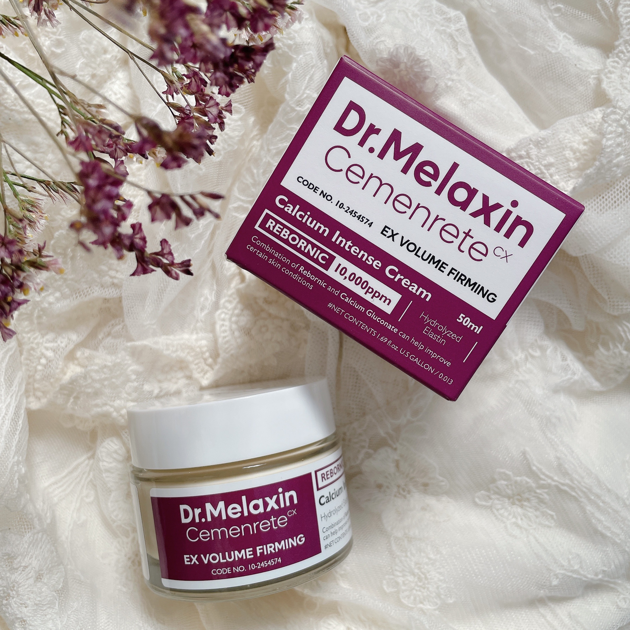 Cemenrete Calcium Intense Cream/Dr.Melaxin/フェイスクリームを使ったクチコミ（3枚目）