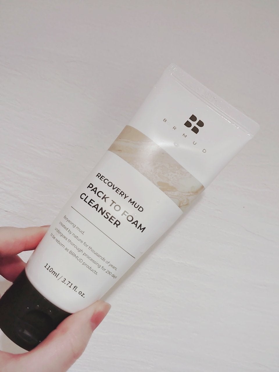 リカバリーマッドバックツーフォームクレンザー/BRMUD/洗顔フォームを使ったクチコミ(1枚目)