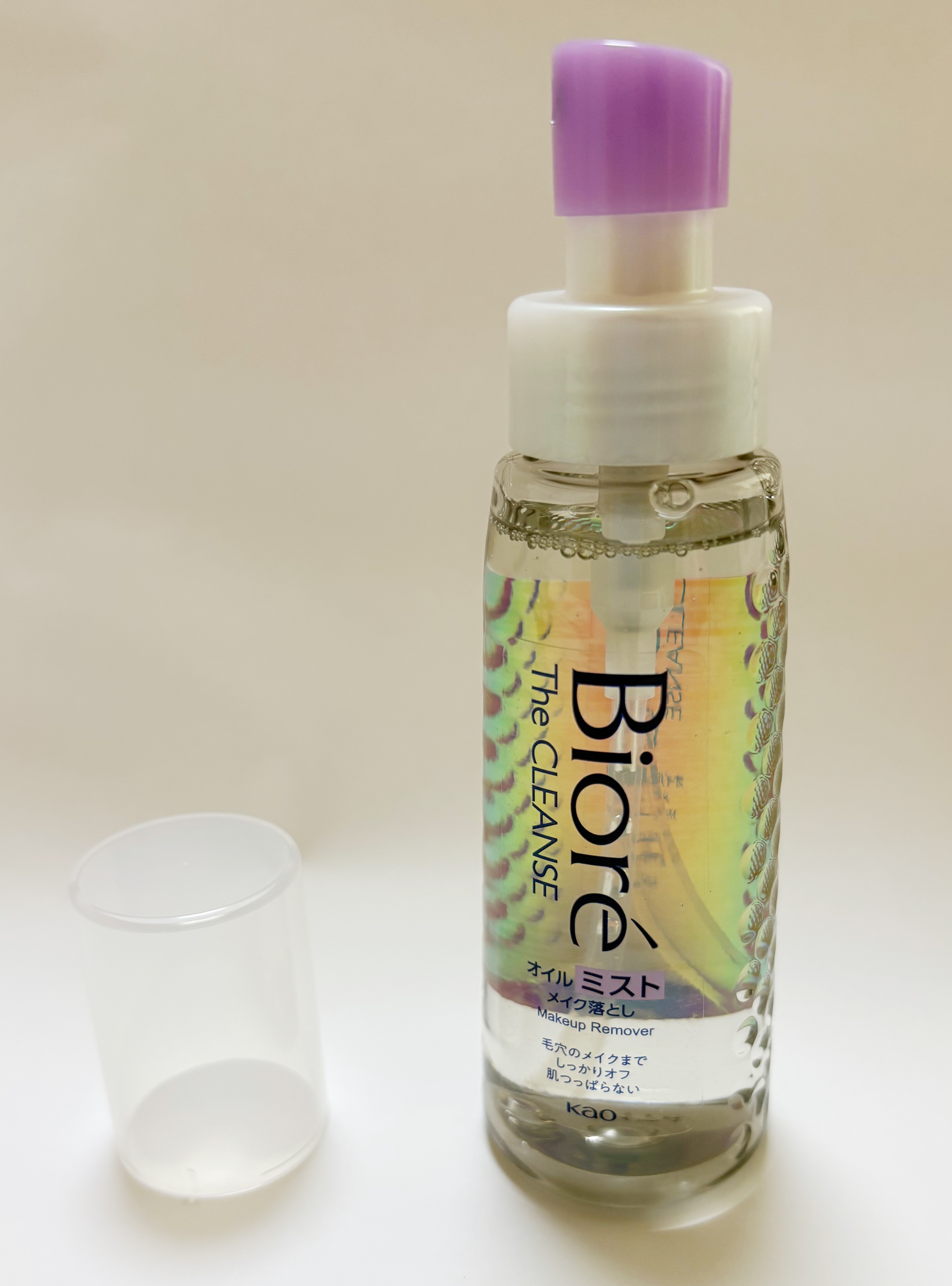 ザ クレンズ オイルミストメイク落とし/ビオレ/オイルクレンジングを使ったクチコミ（2枚目）