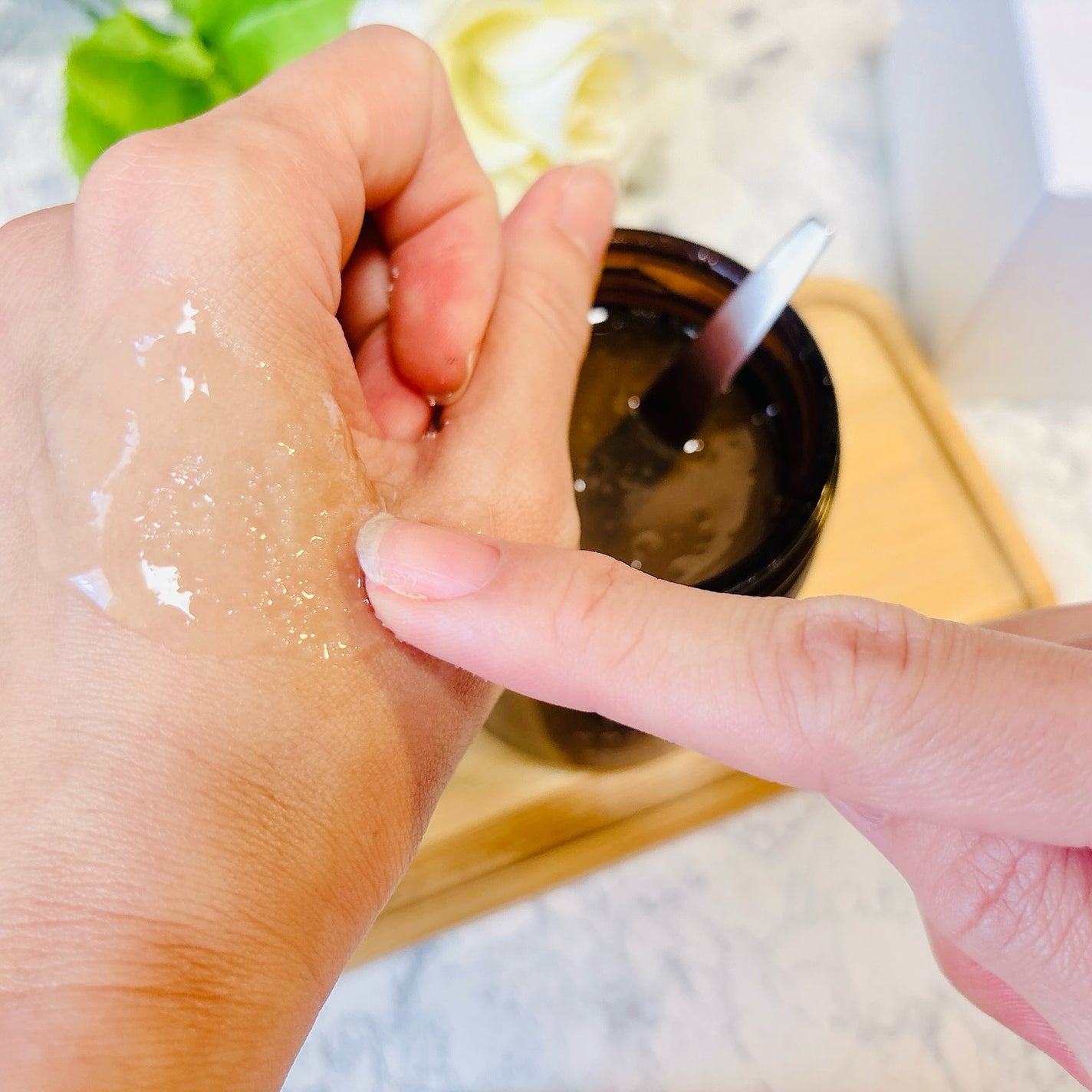 アロマソルトスクラブ/ワンオーバージー/ボディスクラブを使ったクチコミ(6枚目)