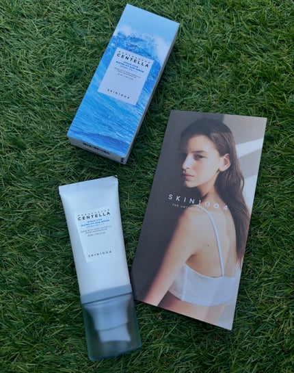 ヒアルーシカ ウォーターフィット サンセラム/SKIN1004/日焼け止めローションを使ったクチコミ(1枚目)