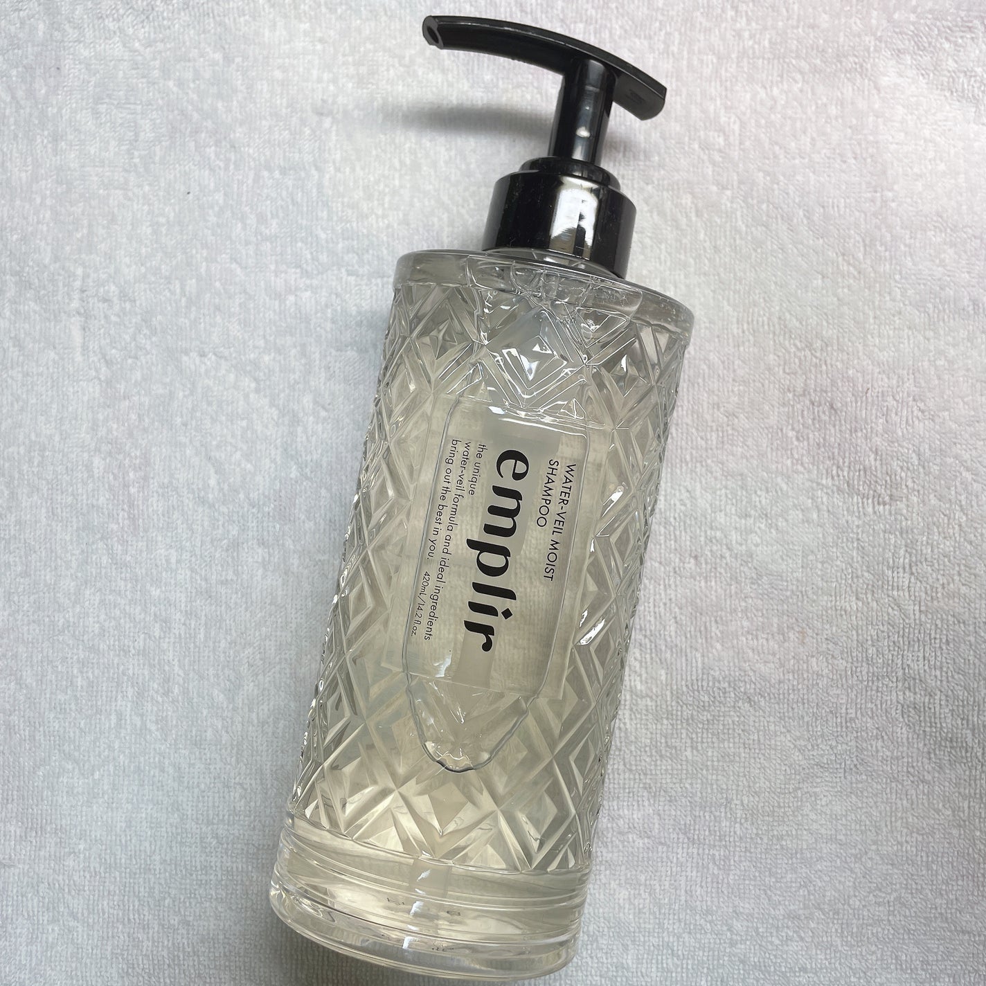 ウォーターベール モイストシャンプー/トリートメント/emplir/市販シャンプーを使ったクチコミ(3枚目)