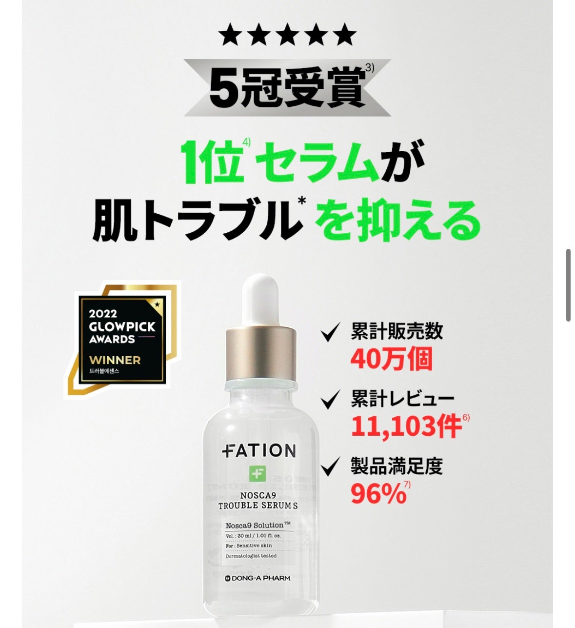 ノスカナイン トラブル セラム/FATION/美容液を使ったクチコミ(2枚目)