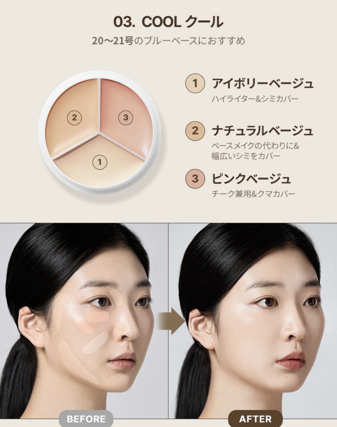 カバーアッププロコンシーラー/TFIT/パレットコンシーラーを使ったクチコミ（2枚目）