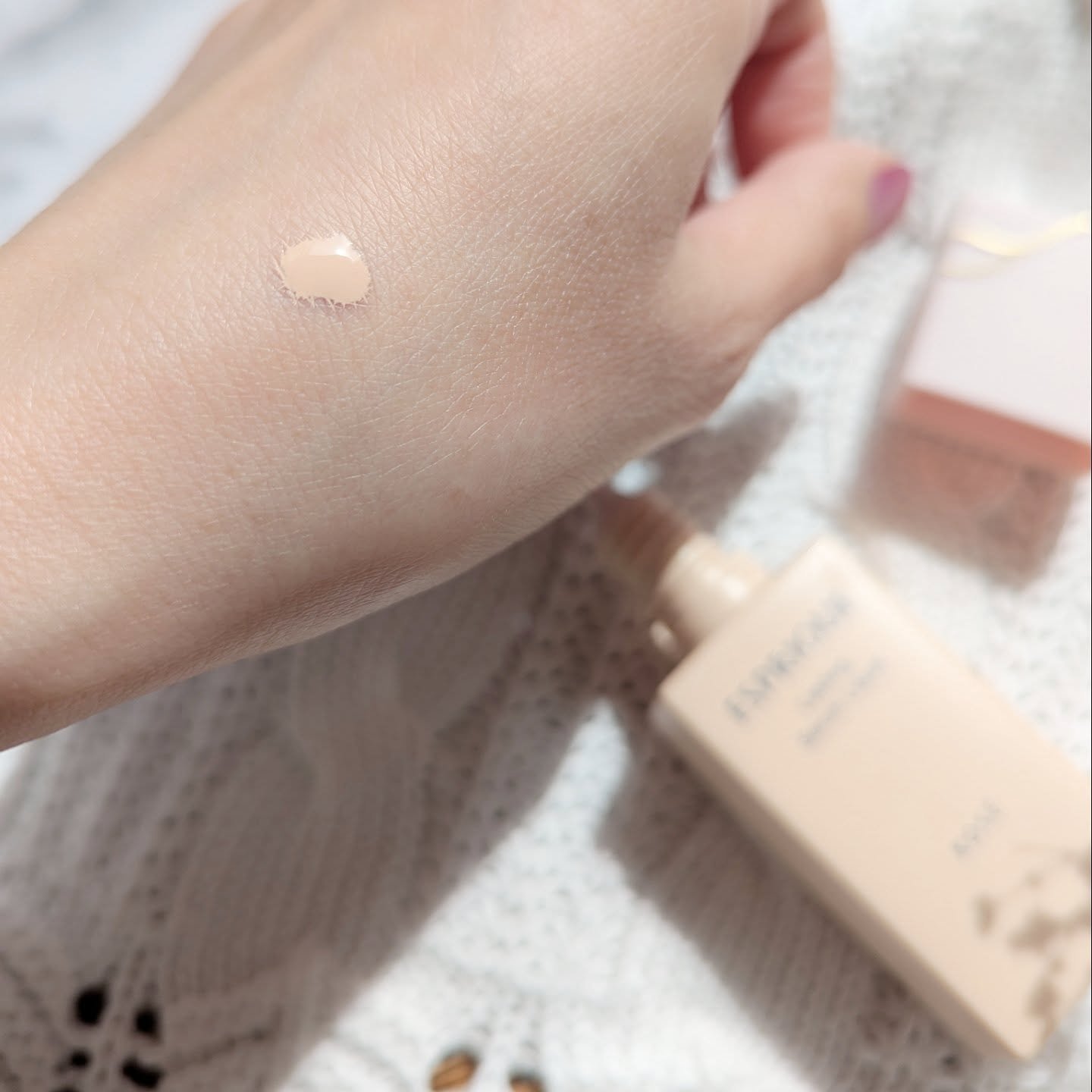 ラスティング セラム リキッド/ESPRIQUE/リキッドファンデーションを使ったクチコミ（3枚目）