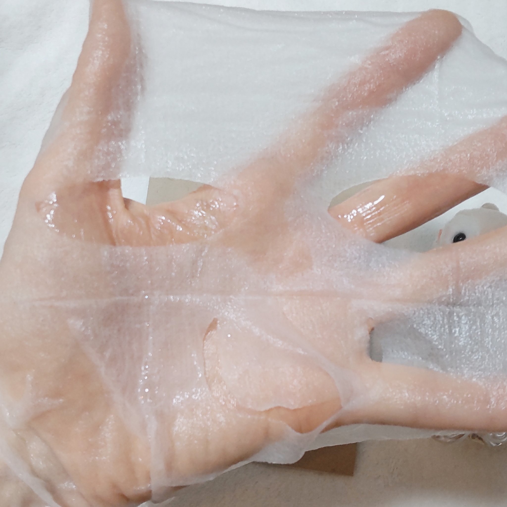 スーヴィッド マスクシート トマト/SKINFOOD/シートマスク・パックを使ったクチコミ（3枚目）