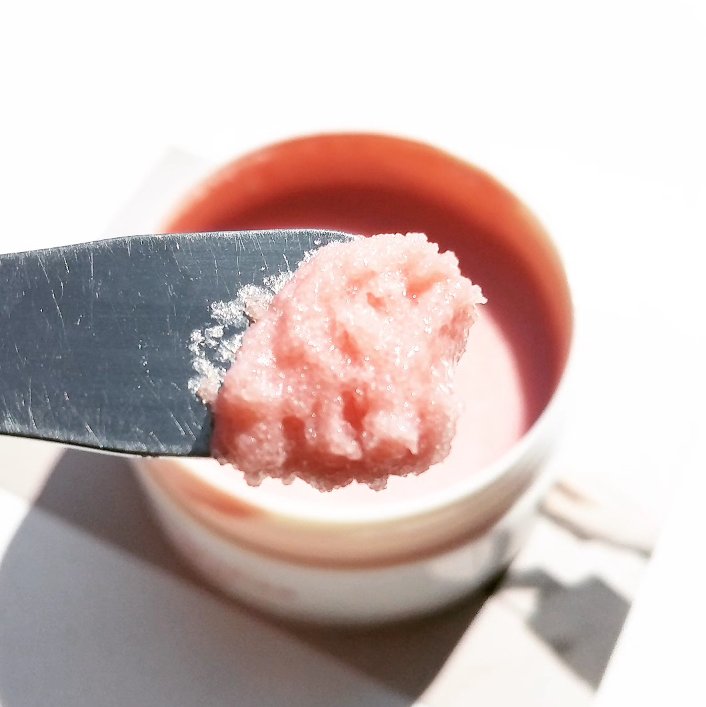 キューミースウィートボムタラソスクラブ　ピオニーブーケの香り/AGARISM/ボディスクラブを使ったクチコミ（2枚目）