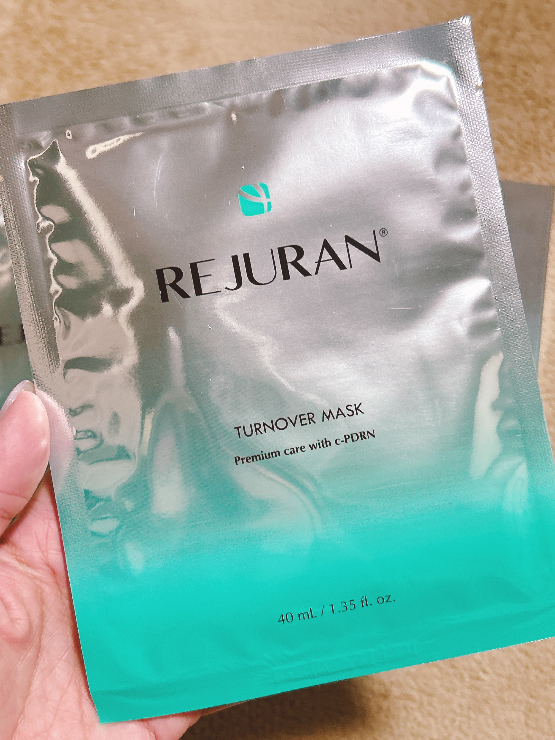 REJURAN ターンオーバーマスク(5枚入り)/REJURAN COSMETICS/シートマスク・パックを使ったクチコミ（2枚目）